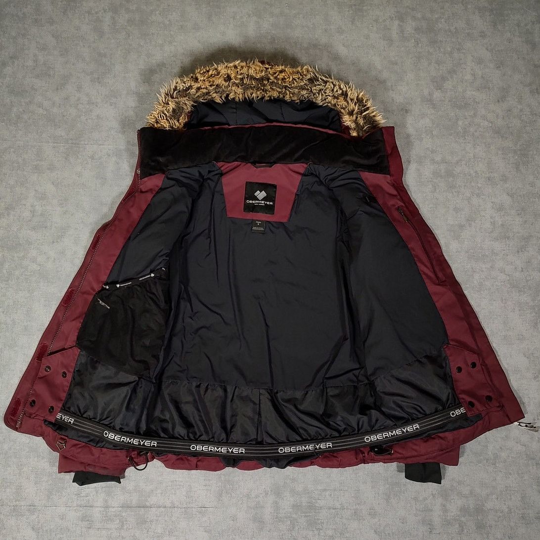 Obermeyer Obermeyer Tuscany II fur trim gorpcore ski jacket womens 2 Size XS / US 0-2 / IT 36-38 - 3 Thumbnail