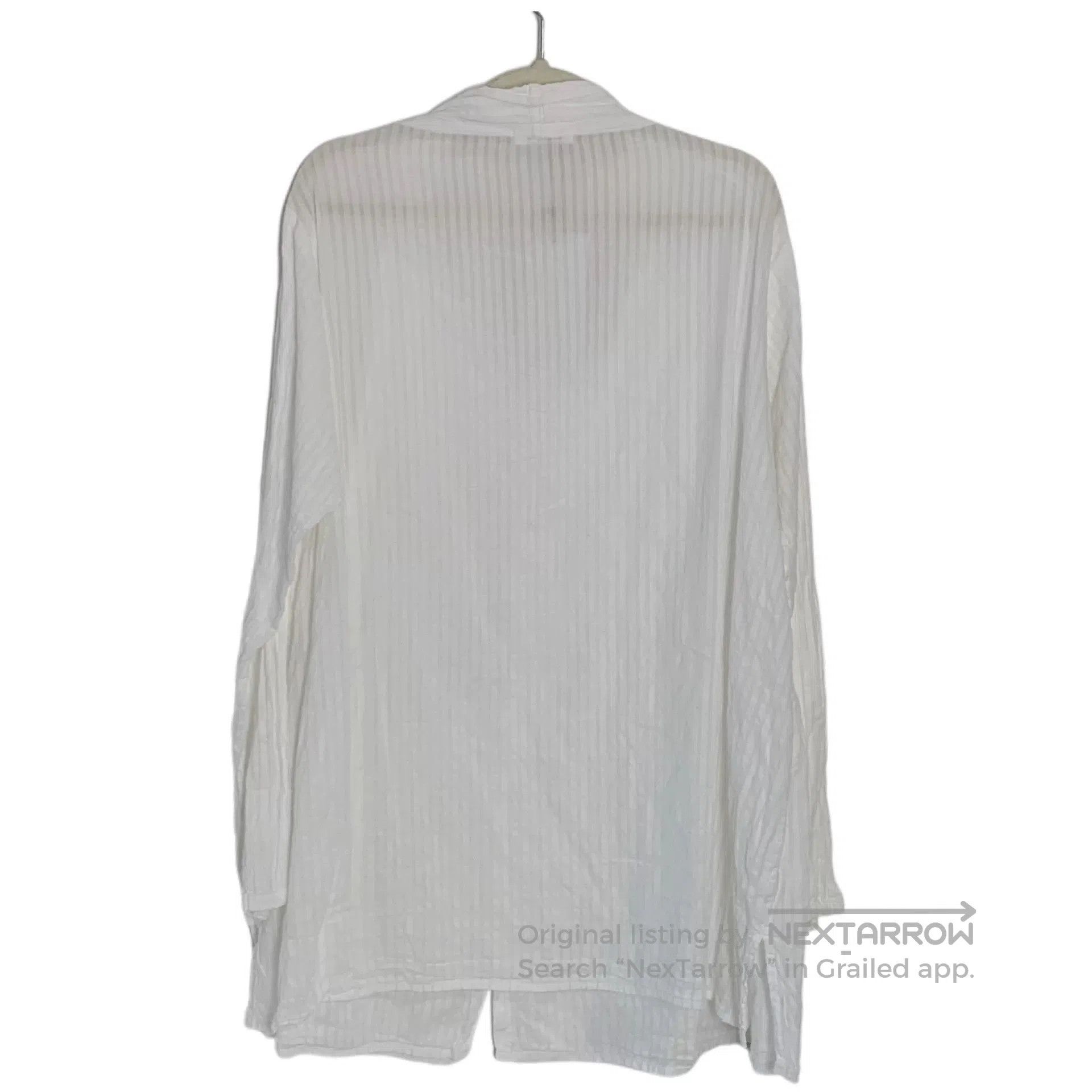 Issey Miyake Issey Miyake Plantation White Shirt. Size S / US 4 / IT 40 - 2 Thumbnail