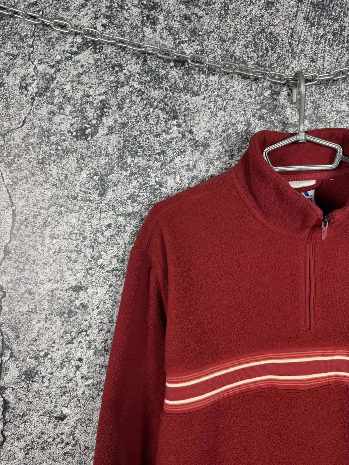 Adidas Men’s Adidas Vintage Fleece Jacket 1/4 Zip Pullover Size S-M Size US M / EU 48-50 / 2 - 3 Thumbnail