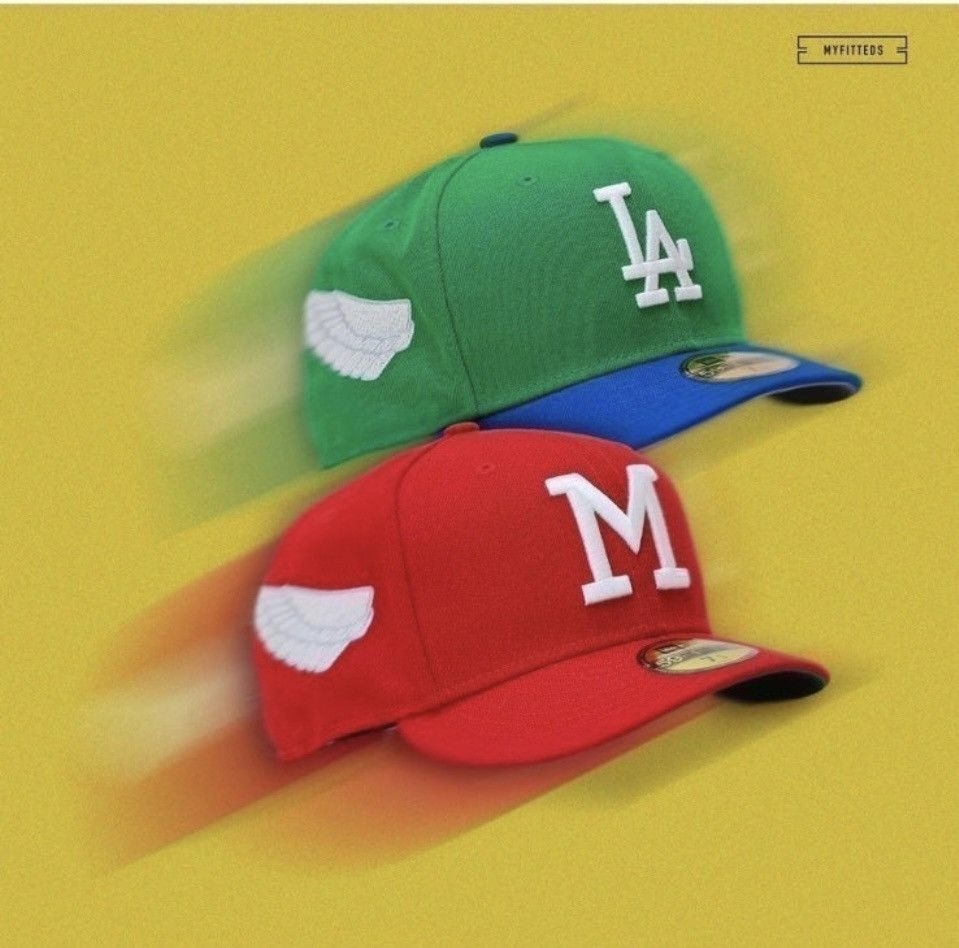 Other Myfitteds Luigi Los Angeles dodgers wings size 7 1/8 Size ONE SIZE - 7 Thumbnail