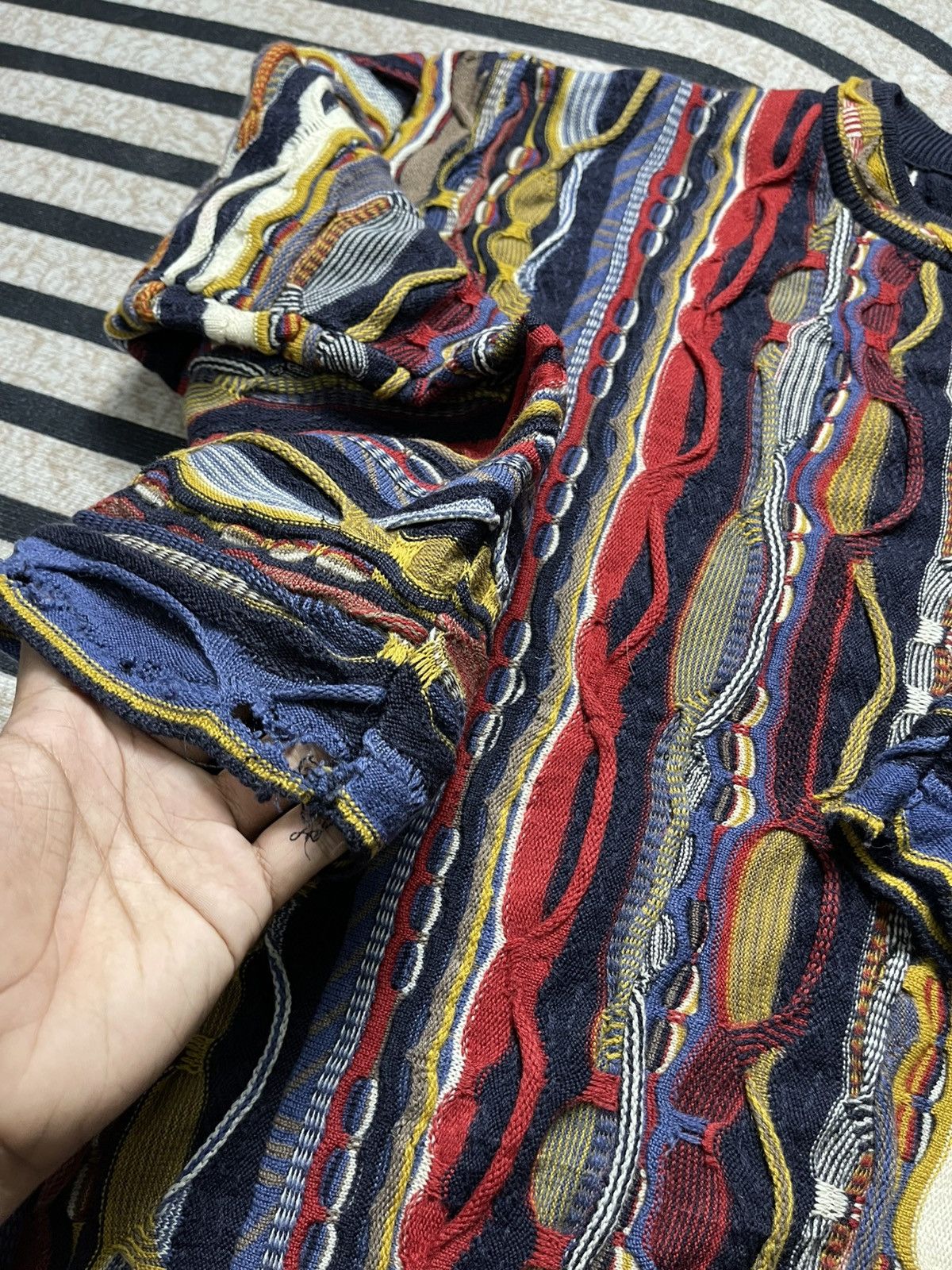 Missoni 80s BLACK MISSONI SPORT COOGI STYLE 3 D KNITWEAR RARE Size US M / EU 48-50 / 2 - 9 Thumbnail