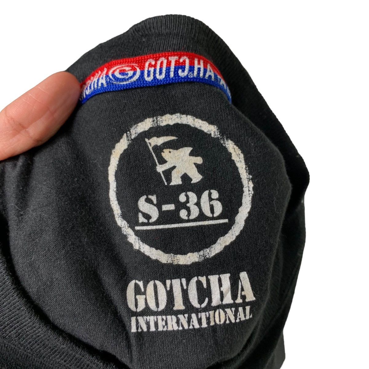 GOTCHA INTERNATIONAL BIG LOGO TEES SURFWEAR #0276-C12