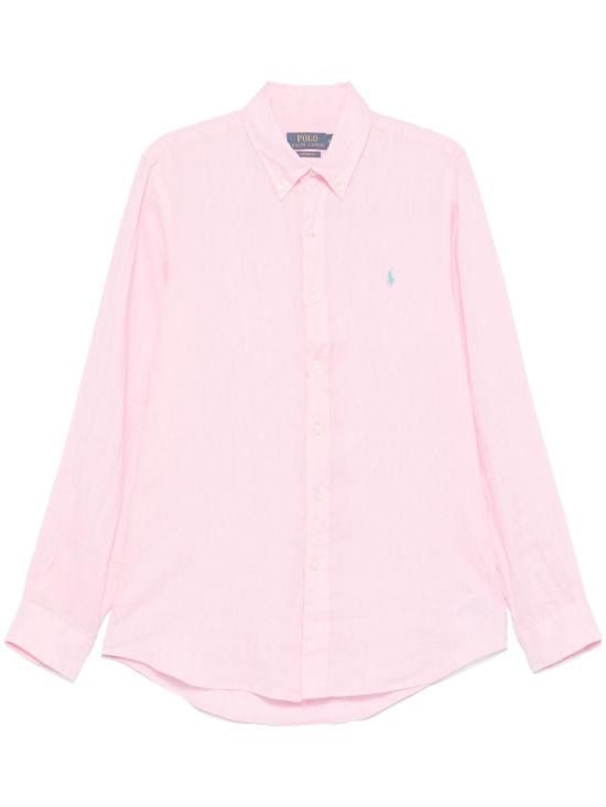 Polo Ralph Lauren POLO RALPH LAUREN Men Long Tops 710966294009 CARMEL PINK Pink Size US XL / EU 56 / 4 - 1 Thumbnail