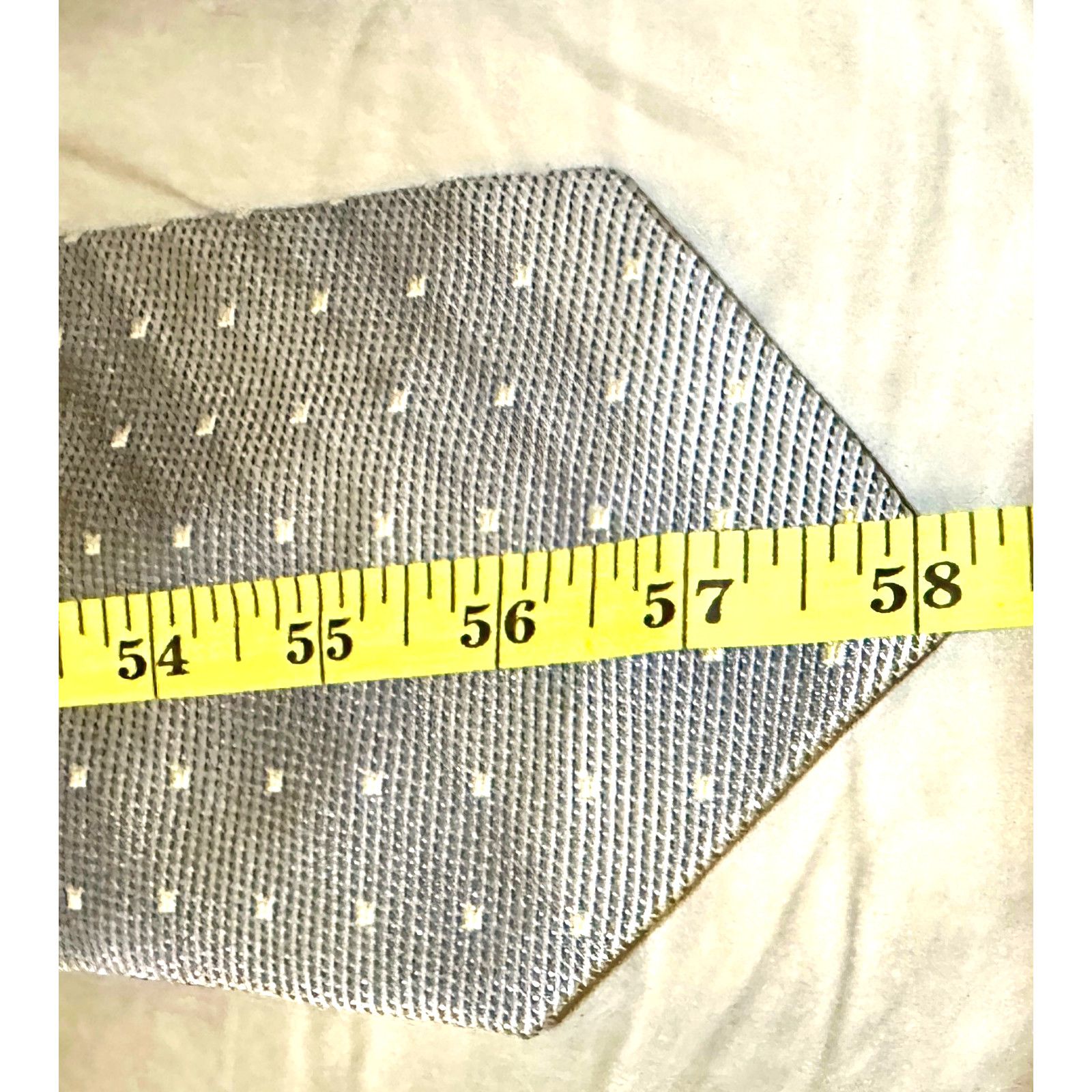 Other 3 Silk Ties Blue Gold Paisley Silver Dot Cream Medallion Size ONE SIZE - 8 Thumbnail