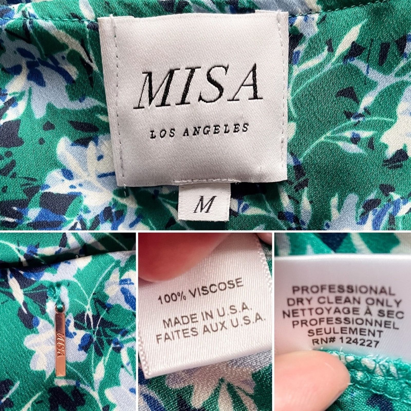 MISA Los Angeles MISA LA Floral Ruffle Cold Shoulder Tiered Maxi Dress M Size M / US 6-8 / IT 42-44 - 8 Thumbnail