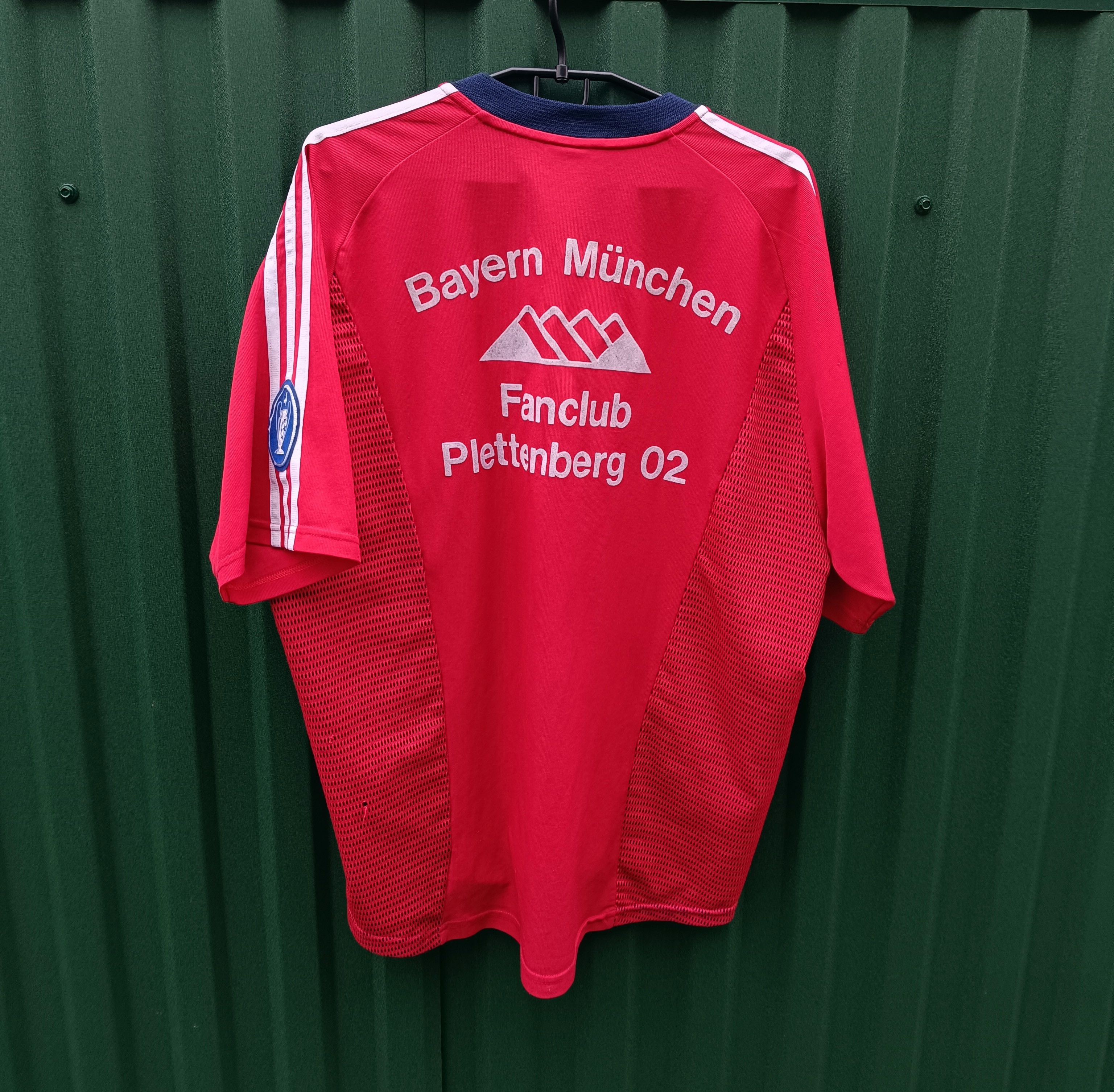Adidas Bayern Munchen Fan Club Adidas 2002 Shirt Size XL Size US XL / EU 56 / 4 - 12 Thumbnail