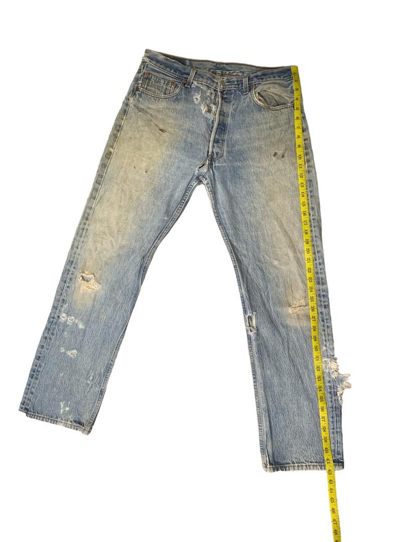 Levi's Vintage Clothing Vintage Levi’s 501 Distressed Denim Size US 34 / EU 50 - 8 Thumbnail
