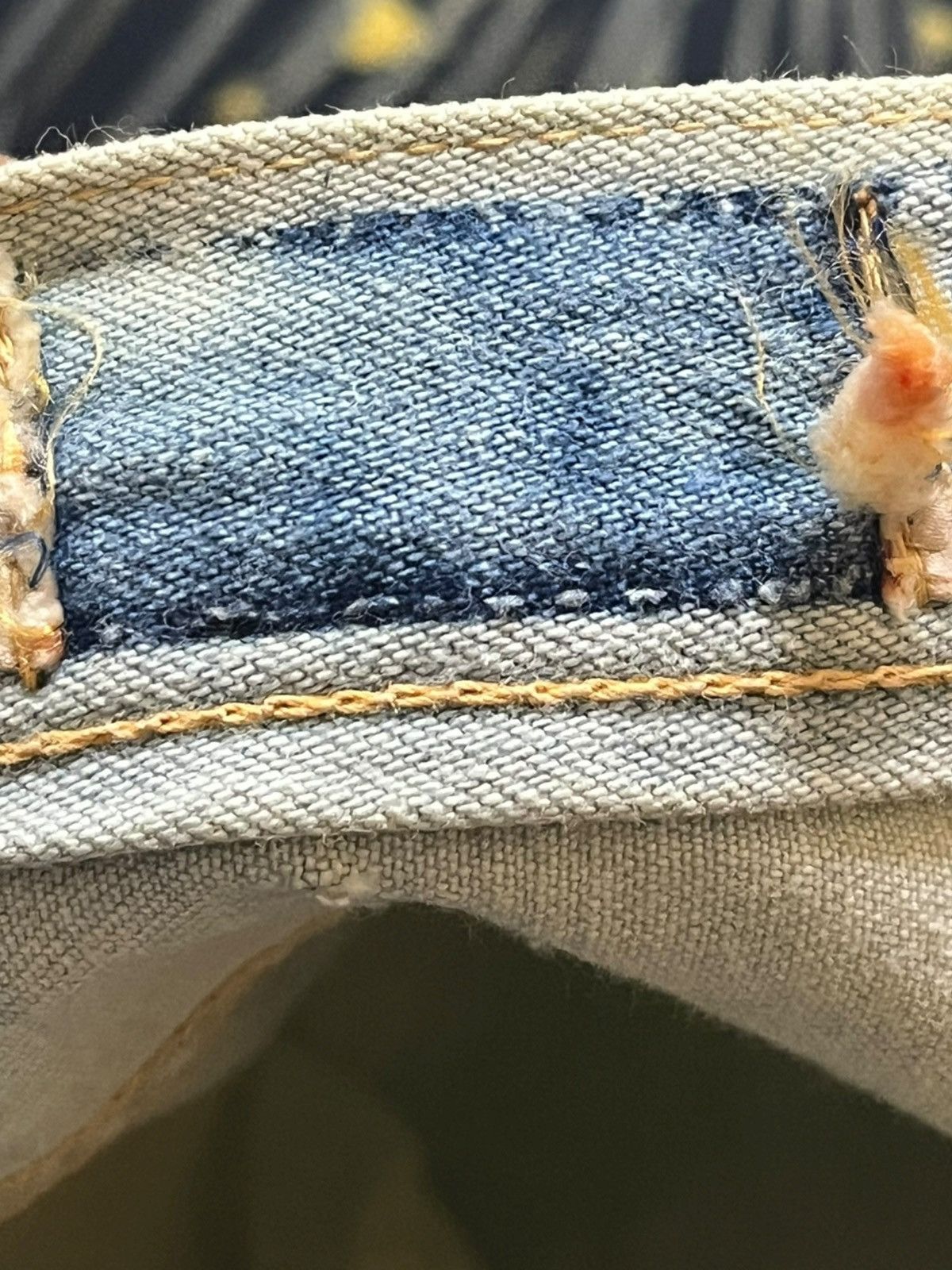 Tornado Mart Vintage Japanese Brand Flare Faded Bell Bottom Denim Size US 29 - 5 Thumbnail
