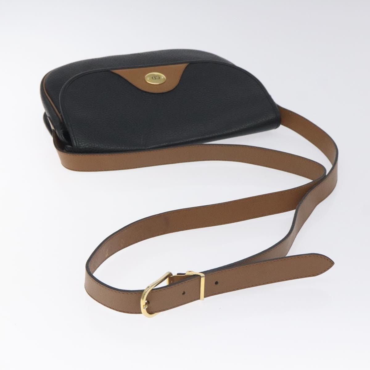 Dior DIOR Shoulder Bag Leather Black Gold Size ONE SIZE - 7 Thumbnail