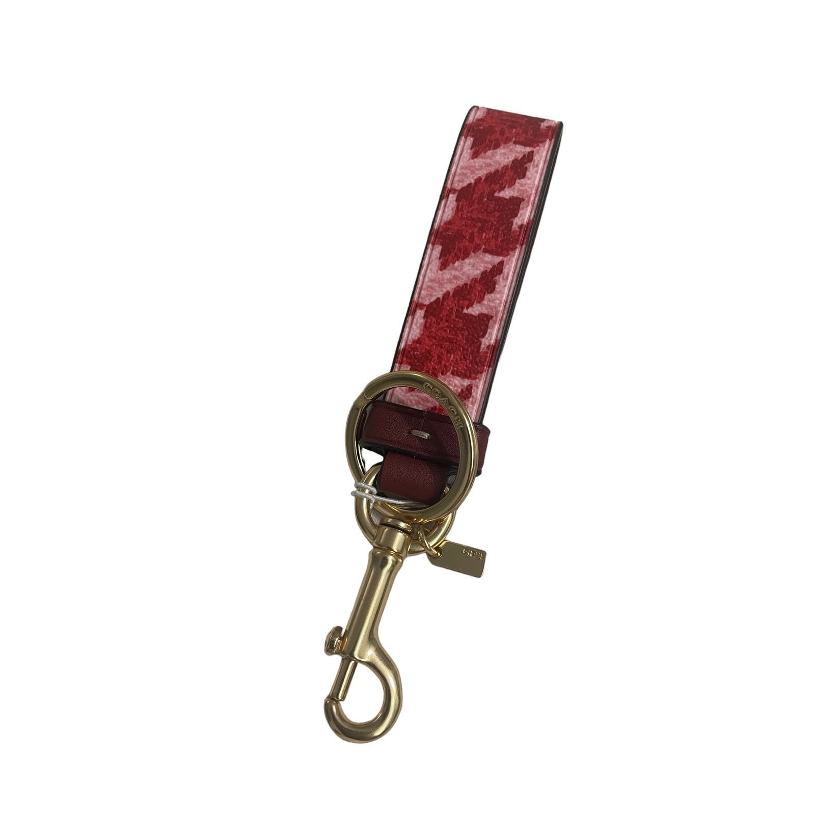 Coach Coach Houndstooth print Loop bag charm key chain Size ONE SIZE - 5 Thumbnail