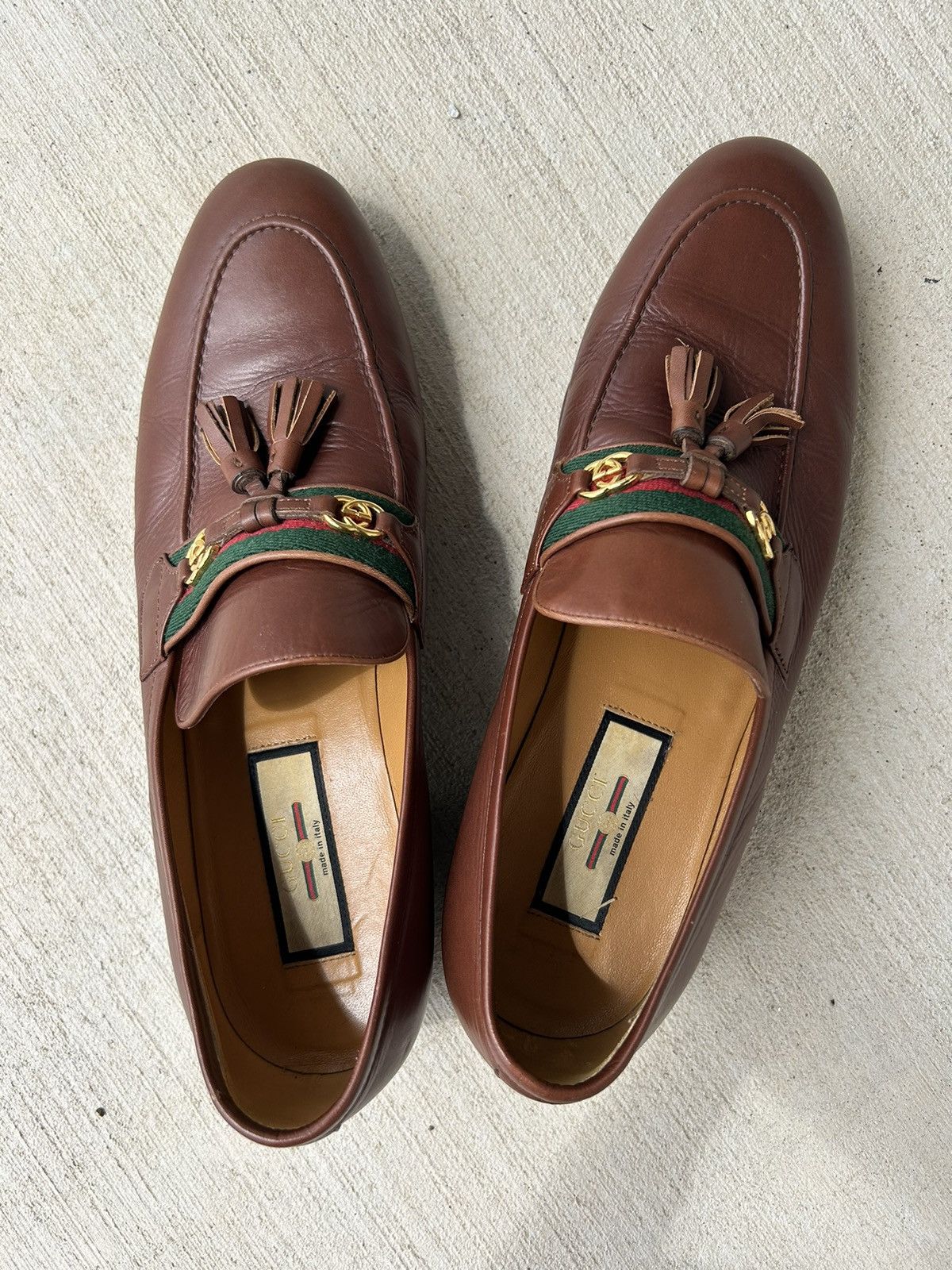 Gucci Gucci Leather Dress Loafers Size US 10 / EU 43 - 3 Thumbnail