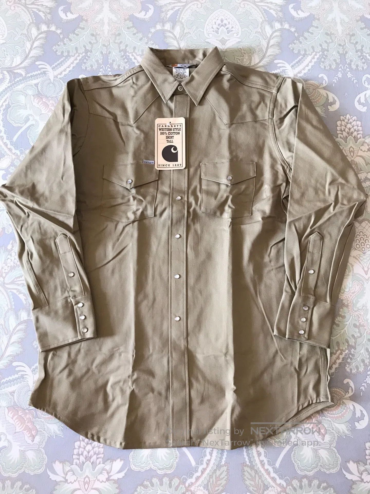 Carhartt 90s American Carhartt SU009 Western Shirt. Size US M / EU 48-50 / 2 - 1 Thumbnail