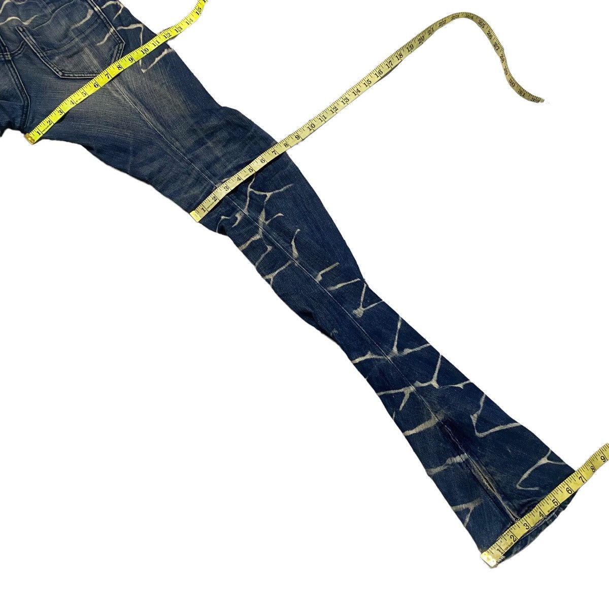 BUFFALO BOBS BUFFALO BOBS Stacked Long Leg Denim Jeans Size US 31 - 21 Thumbnail
