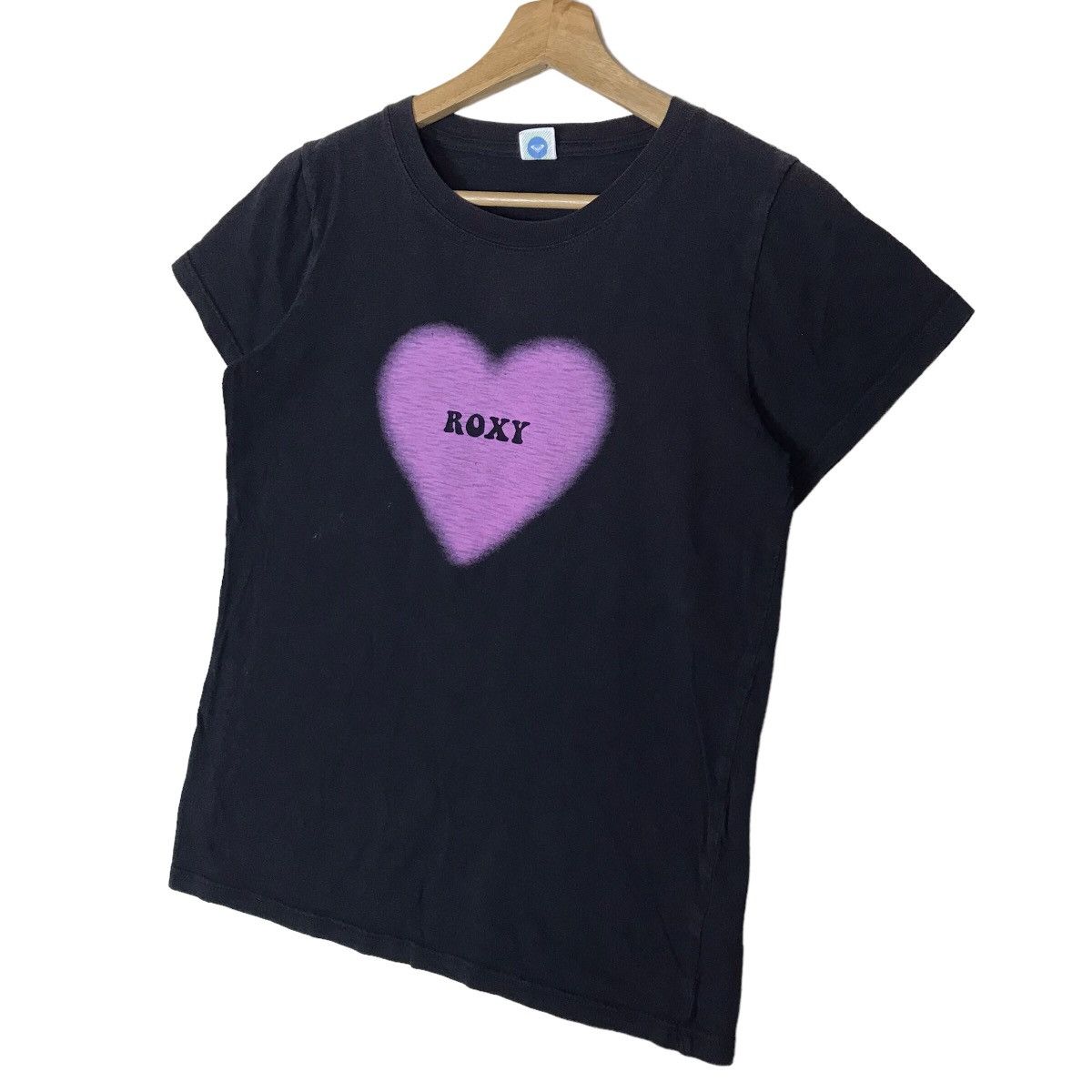 Vintage Vintage 90s Roxy Surfing Love Stencil Tee Shirt Size M / US 6-8 / IT 42-44 - 5 Thumbnail