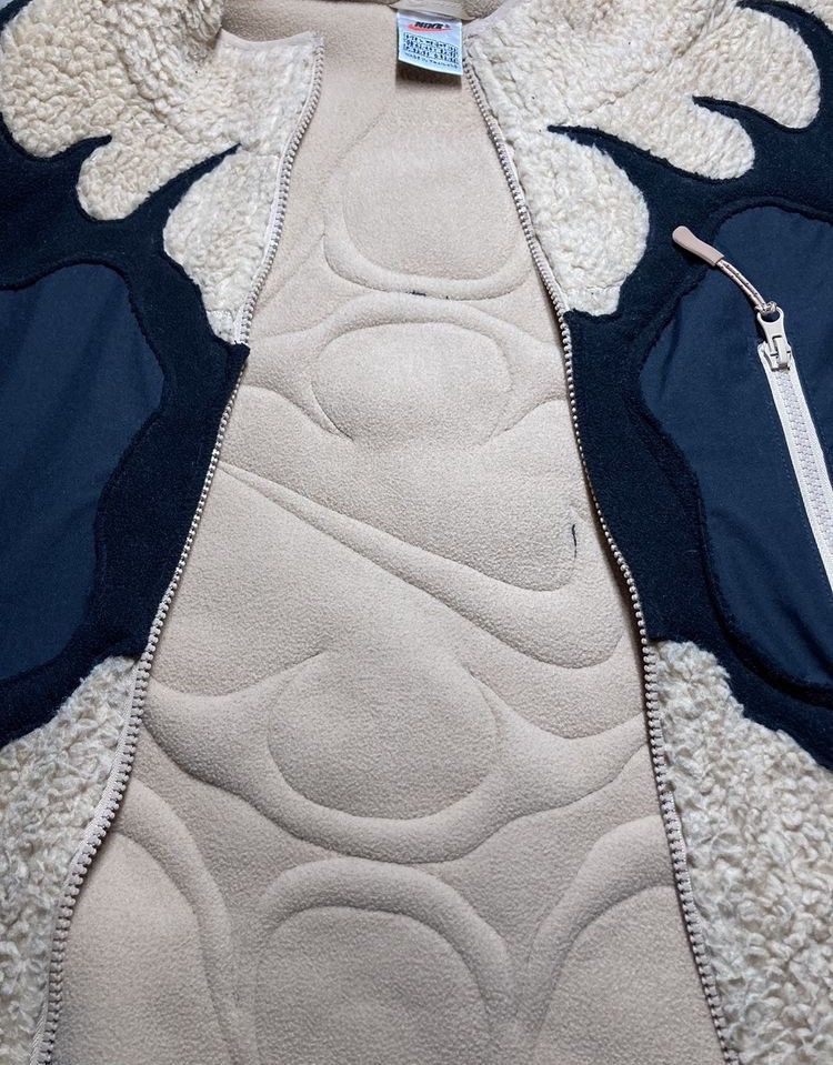 Nike × Vintage ⛩️Nike jacket sweatshirt custom sherpa fleece vintage y2k eye Size US L / EU 52-54 / 3 - 7 Thumbnail