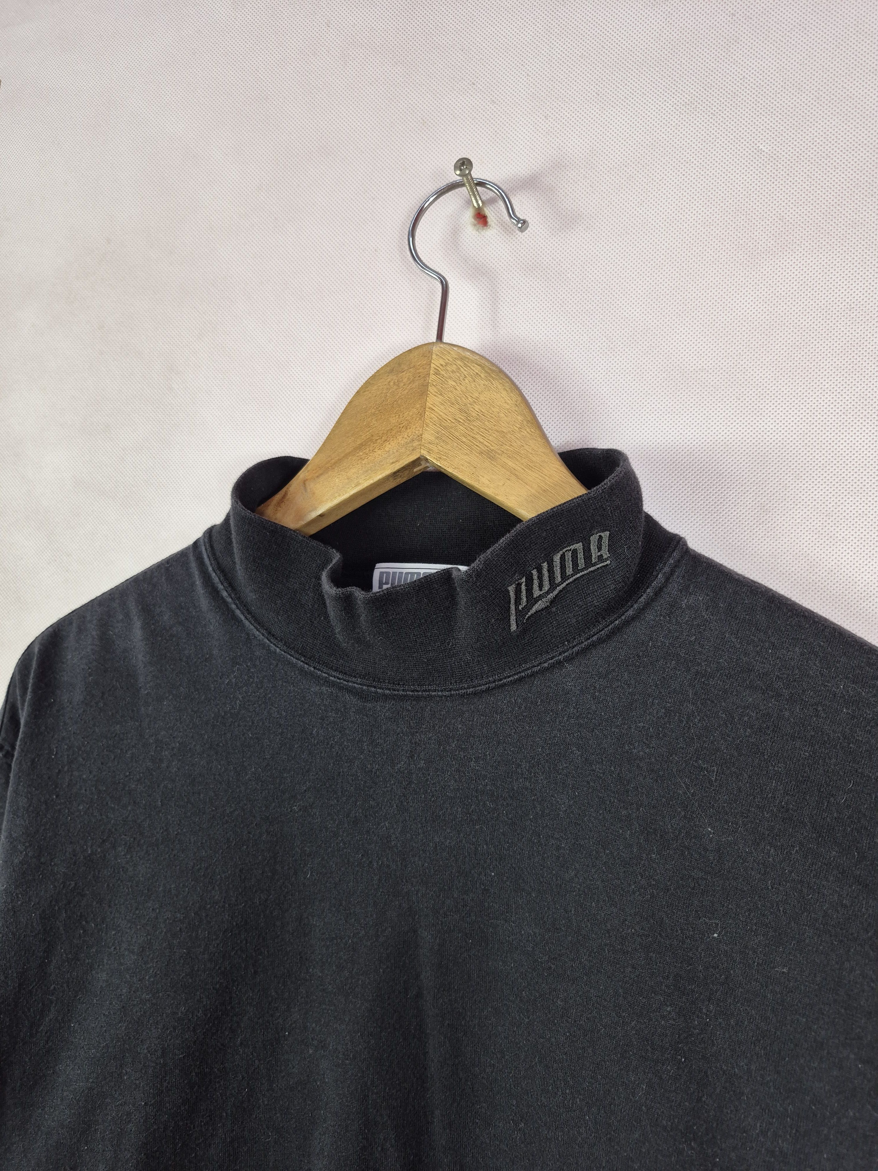 Puma 🔥 Puma High Neck Long Sleeves Shirt Vintage Style Size US M / EU 48-50 / 2 - 2 Thumbnail