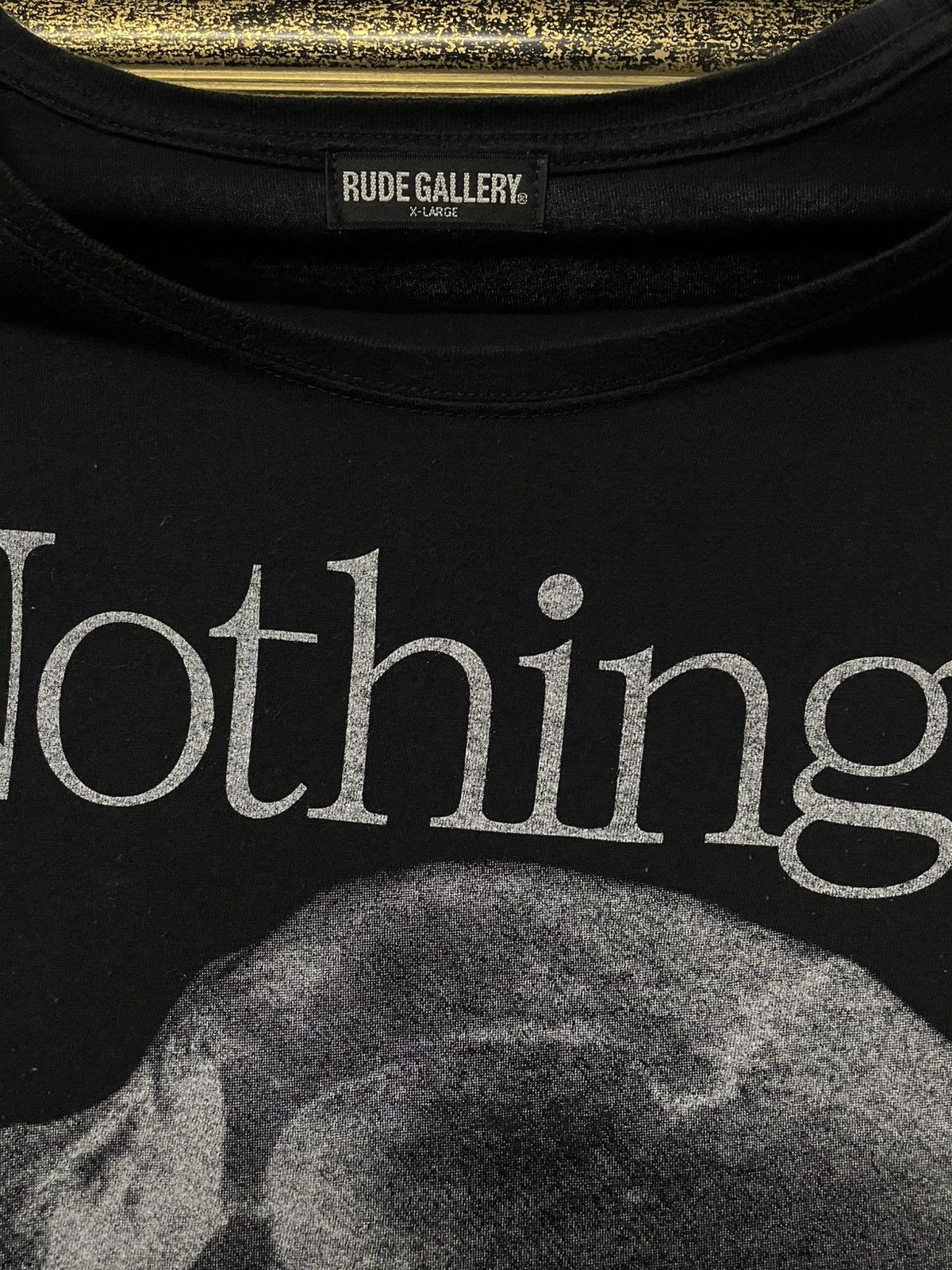 Hysteric Glamour Vintage Japan Designer - Rude Gallery Revolt Skull Tshirt Size US M / EU 48-50 / 2 - 7 Thumbnail
