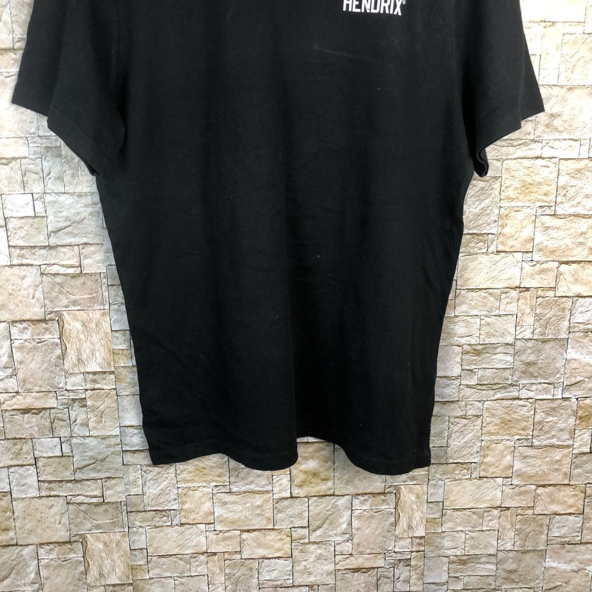 Japanese Brand Hendrix 42 Black T-Shirt #A803 Size US M / EU 48-50 / 2 - 4 Thumbnail