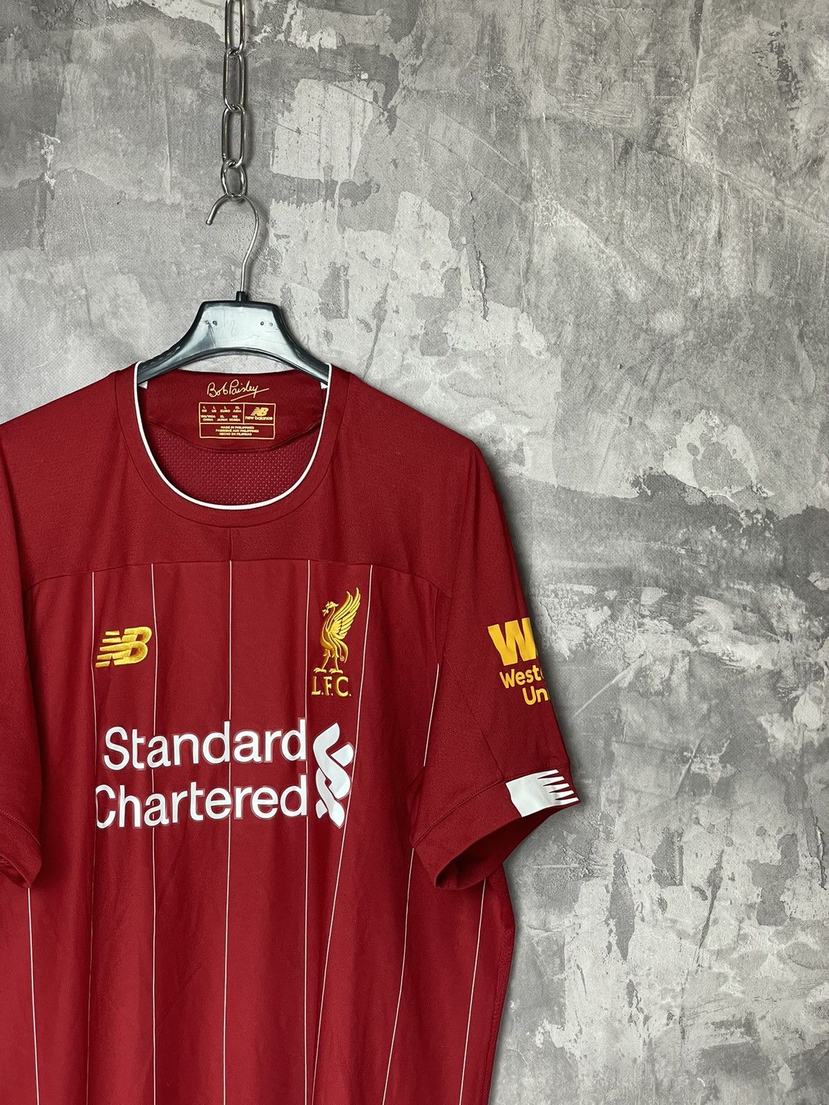 New Balance ⚽️Vintage New Balance Liverpool t shirt Standard Chartered Size US XL / EU 56 / 4 - 4 Thumbnail