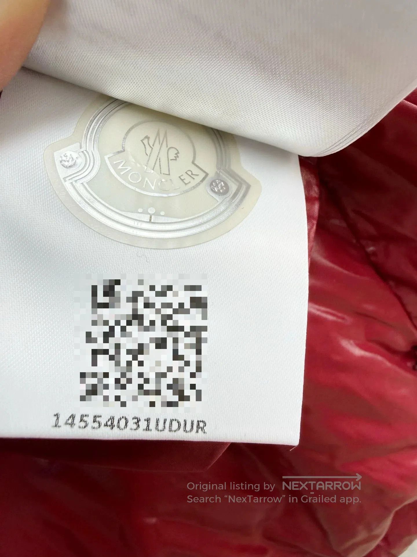 Moncler Moncler Red Puffer Jacket New with Tag. Size XS / US 0-2 / IT 36-38 - 8 Thumbnail