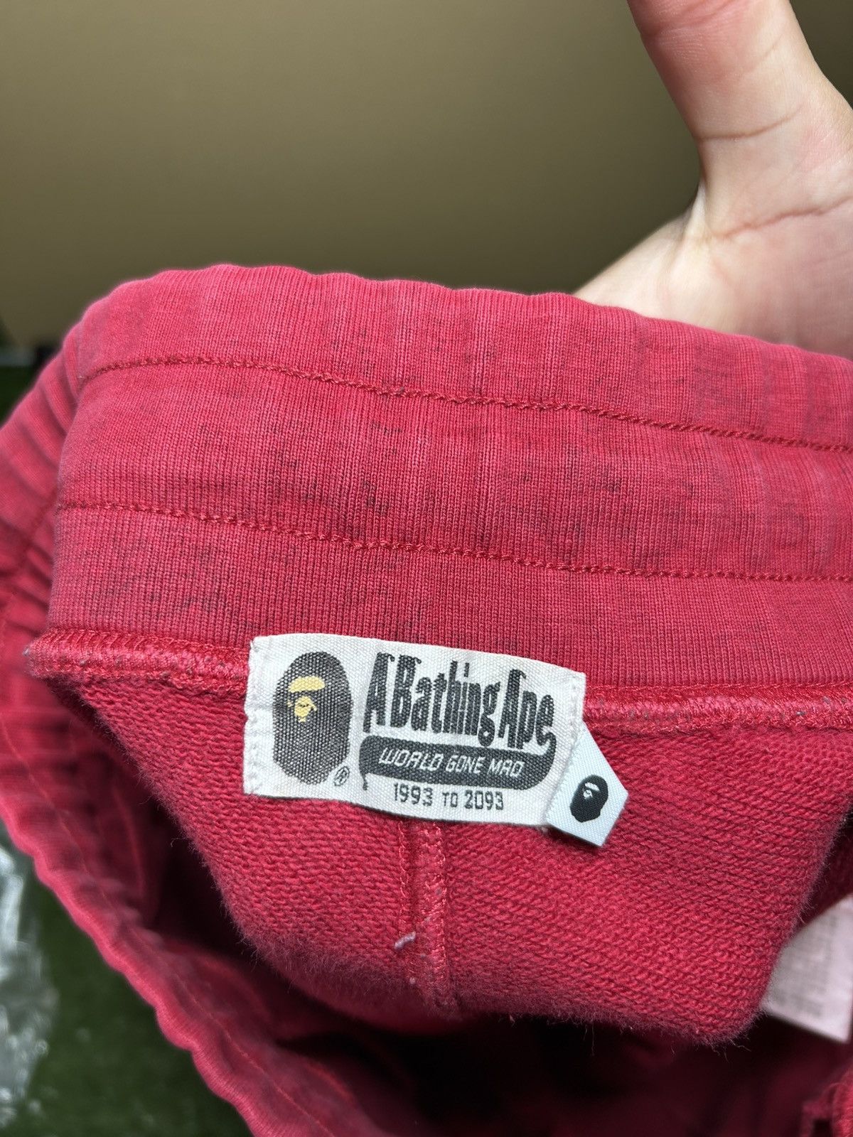 Bape Bape red basketball shorts Size US 32 / EU 48 - 5 Thumbnail
