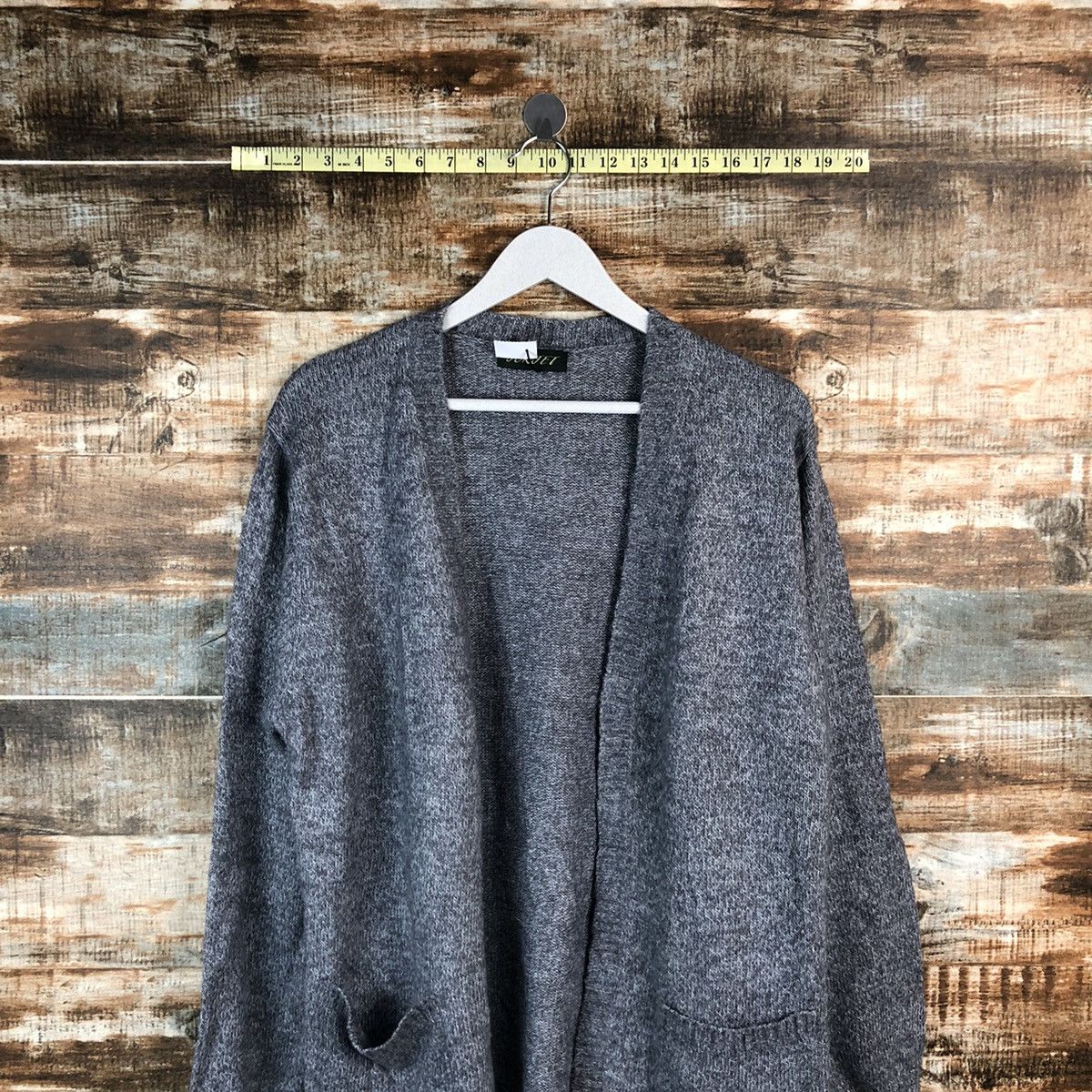 Homespun Knitwear Jorjet vintage Grey sweater Knitwear #A1898 Size US L / EU 52-54 / 3 - 2 Thumbnail