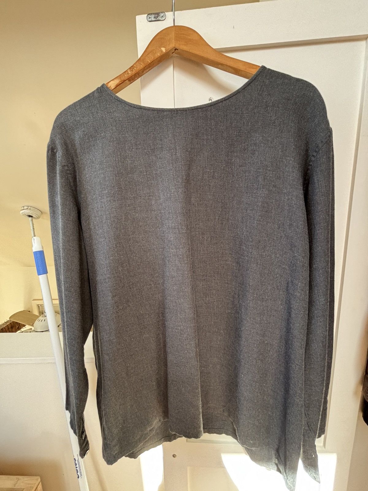 Lemaire Charcoal Grey Cashmere Top Size US M / EU 48-50 / 2 - 1 Thumbnail