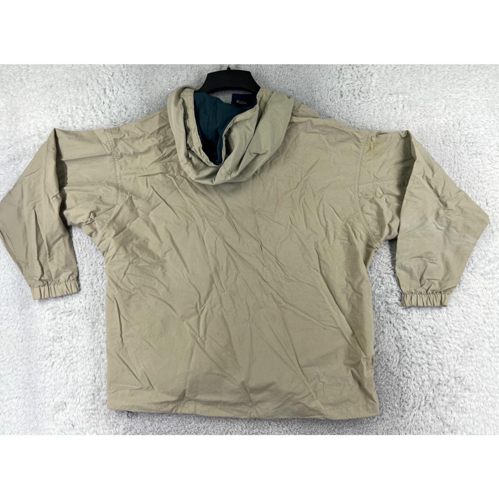 Vintage VINTAGE Columbia Sweater Womens L Hooded 90s Beige White Pullover Long Sleeve Crew Neck Casual Mens Womens Girls Boys Optional? Size L / US 10 / IT 46 - 2 Thumbnail