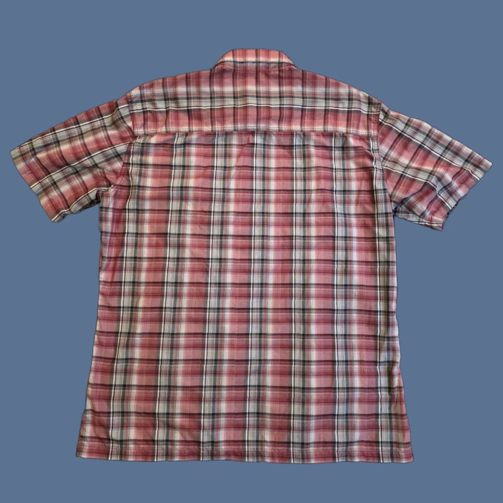 Vintage Kuhl Eluxur Short Sleeve Button Up Shirt Red Plaid Outdoors Hiking Men's XL Shirt Size US XL / EU 56 / 4 - 1 Thumbnail