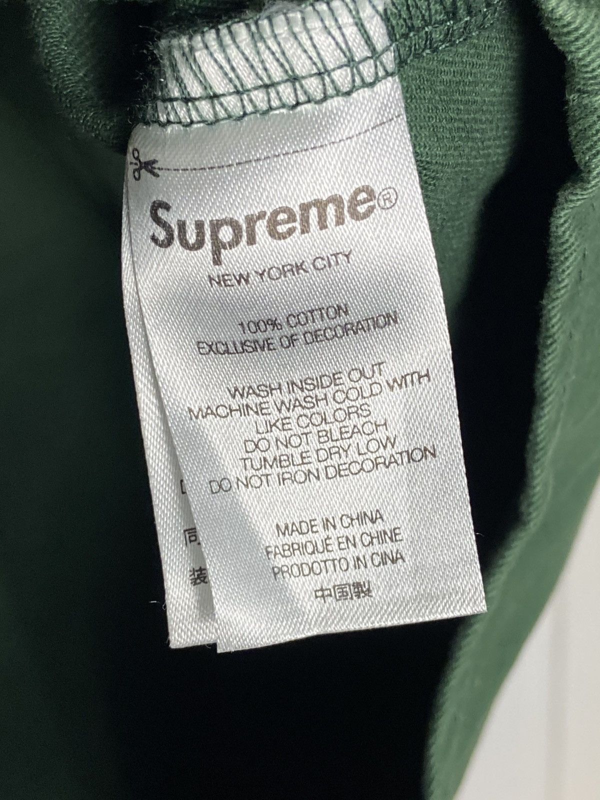 Supreme Used Supreme Timberland Baseball Jersey Green Size S Size US S / EU 44-46 / 1 - 6 Thumbnail