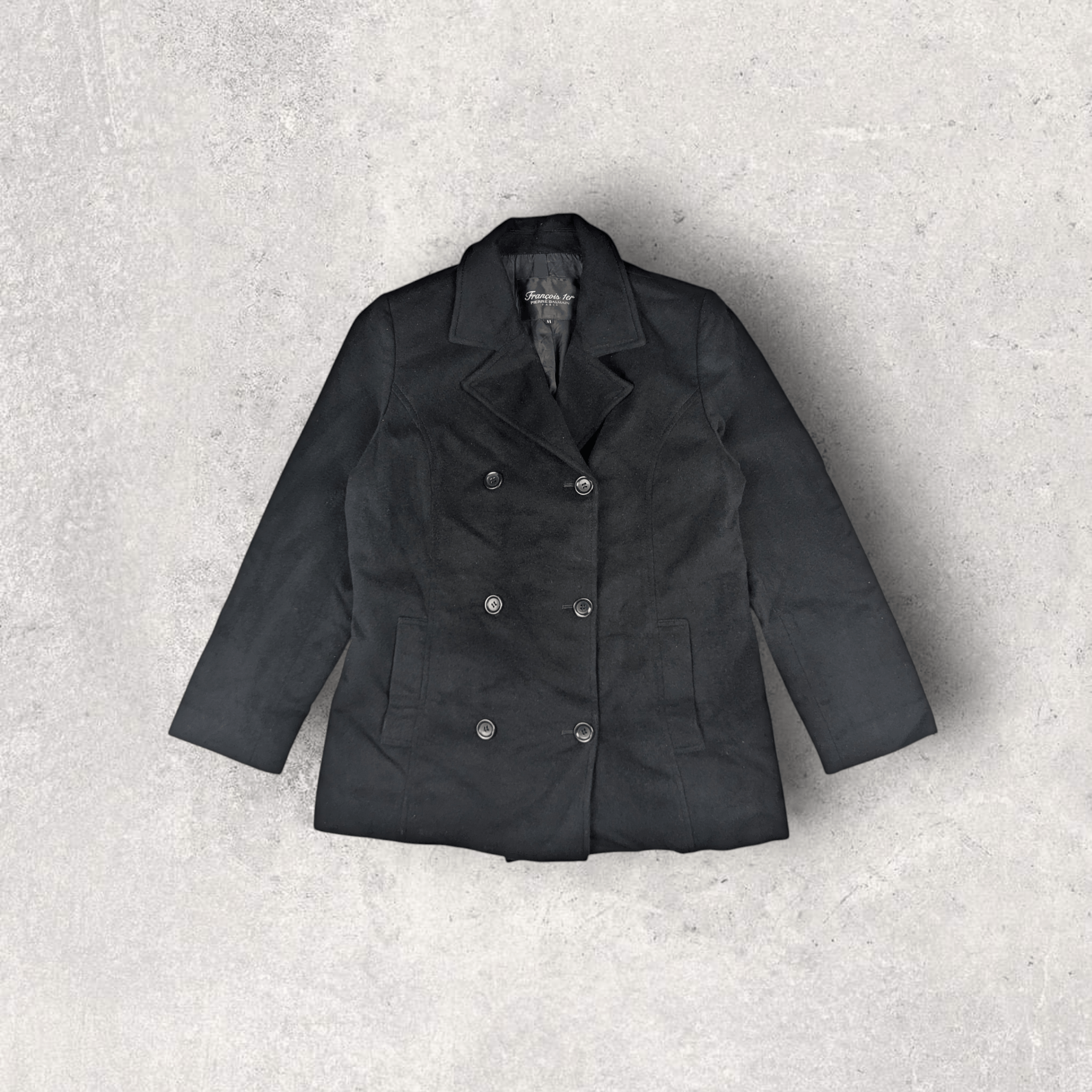 Pierre Balmain PIERRE BALMAIN Francois 1er Punk Motorcycle Wool Jacket Size L / US 10 / IT 46 - 1 Thumbnail