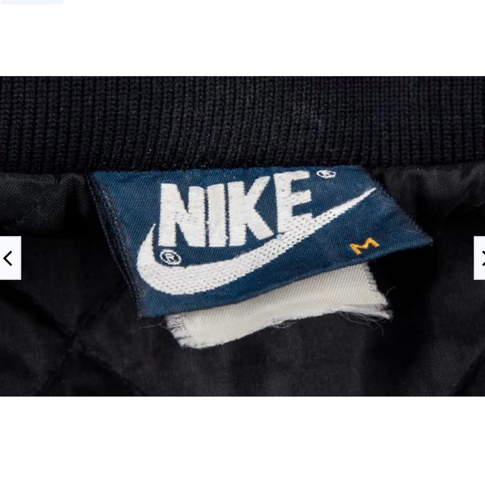 Jordan Brand Vintage 1985 Nike Air Jordan 1 Wings Satin Jacket Made USA Size US M / EU 48-50 / 2 - 13 Thumbnail