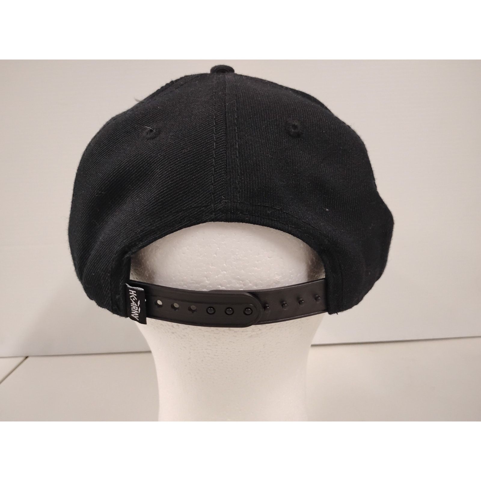 Other HK-ARMY (OSFM) All Black Graphic Hat Snapback Cap Size ONE SIZE - 5 Thumbnail