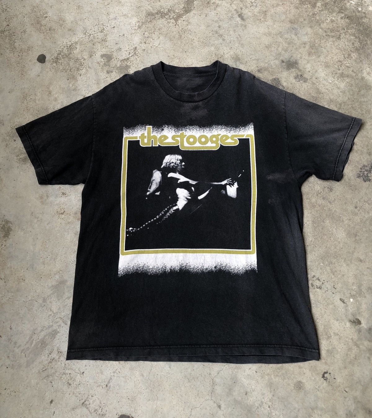 Band Tees × Rock T Shirt × Vintage VINTAGE THE STOOGES IGGY POP T 