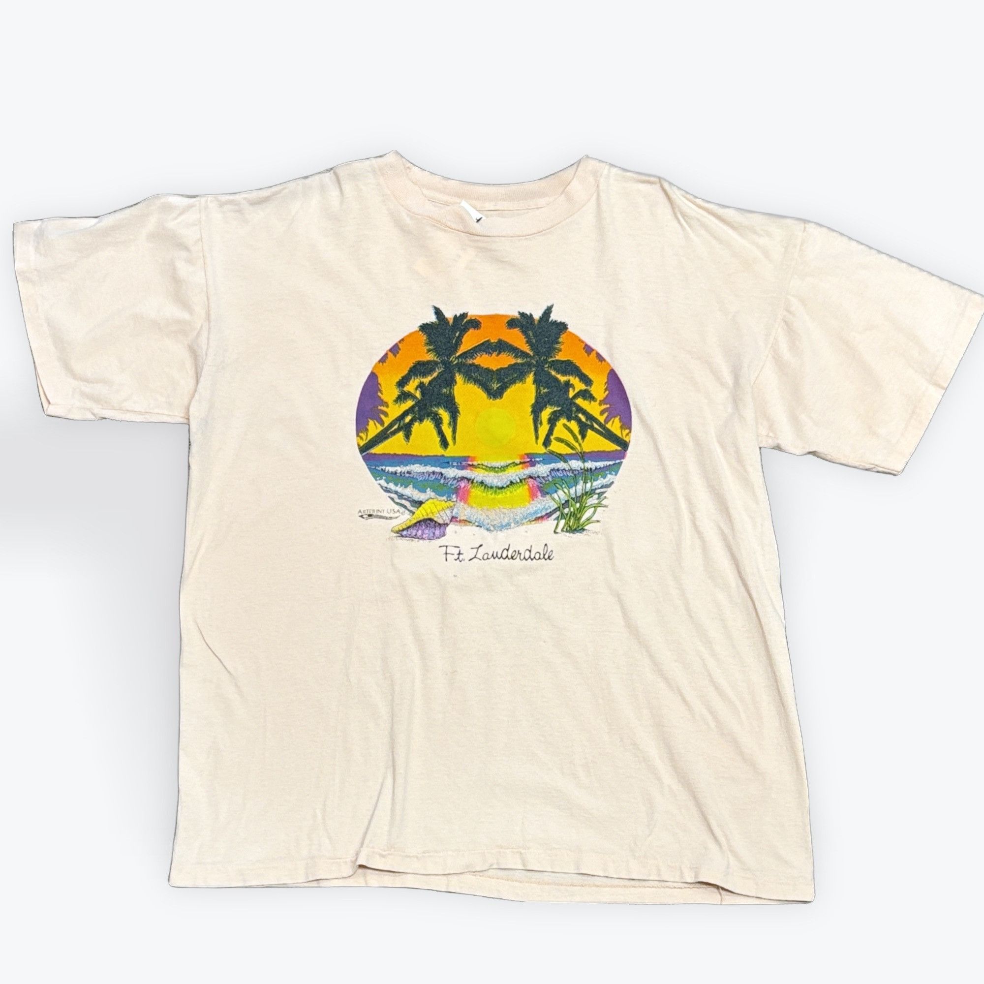 Other XXL - Vintage Ft. Lauderdale Florida Graphic T Size US XXL / EU 58 / 5 - 1 Thumbnail