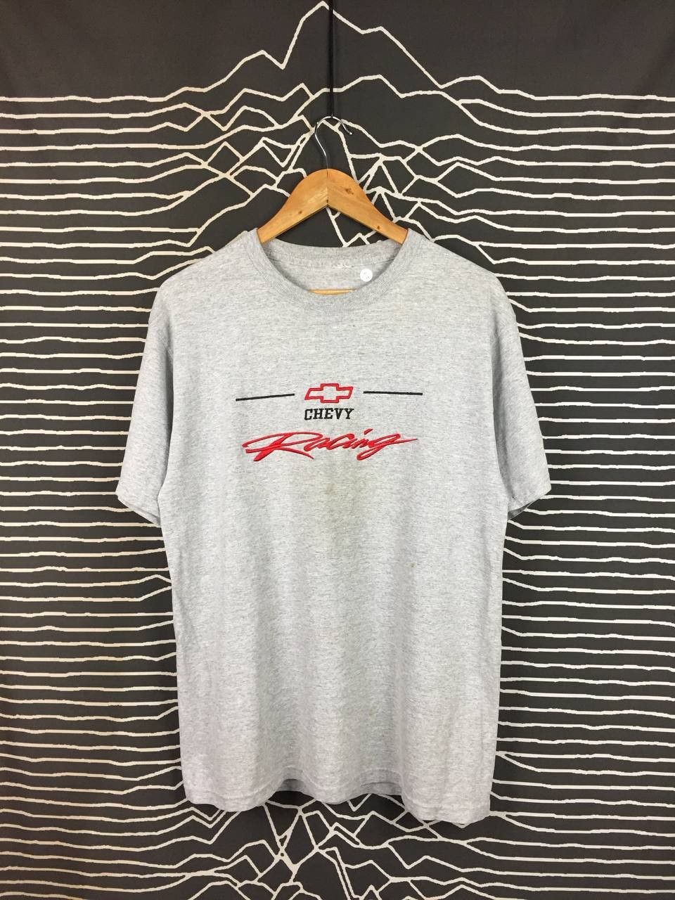 Chevrolet Vtg Chevrolet Chevy Racing Embroidered Logo Tee Size US M / EU 48-50 / 2 - 2 Thumbnail