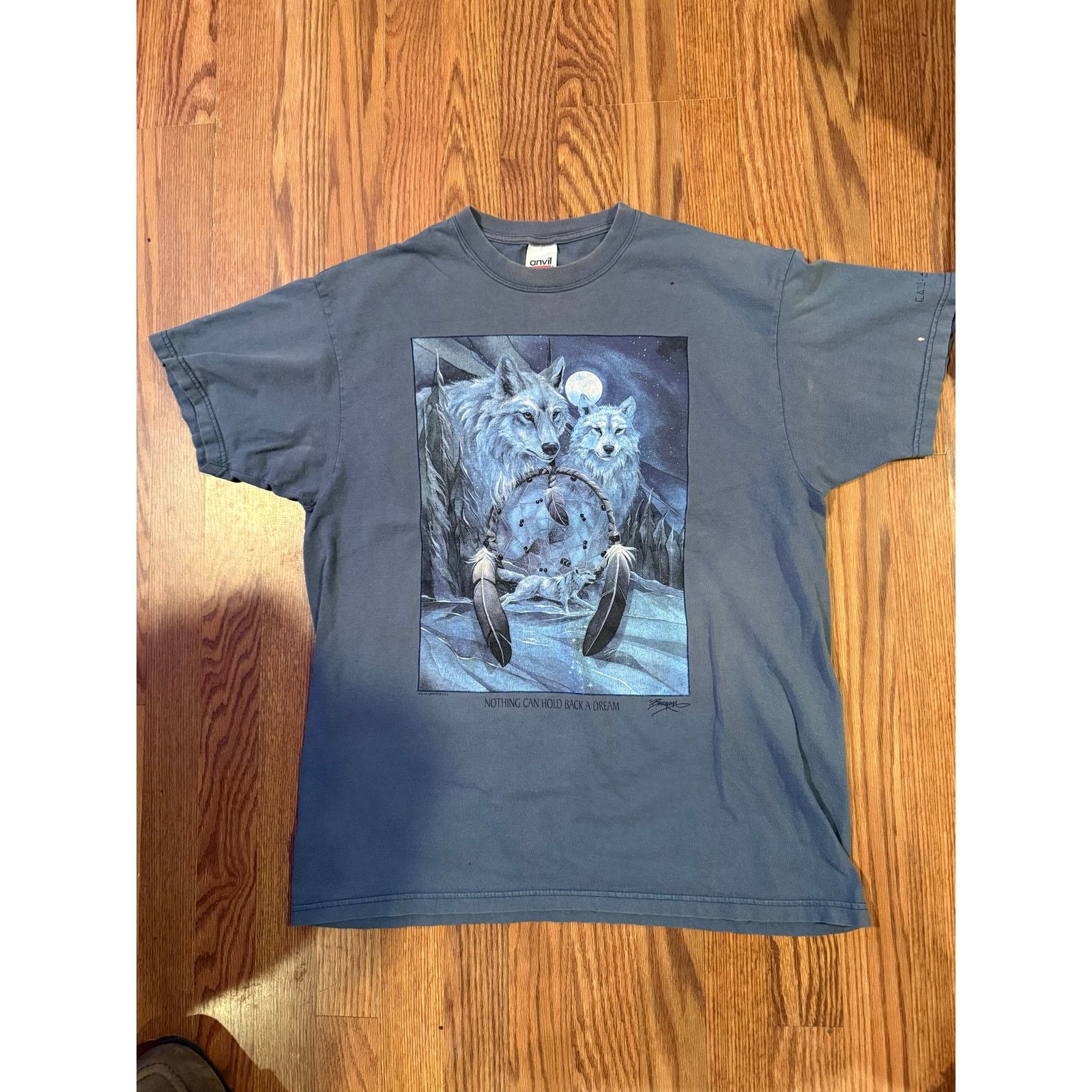 Anvil Two wolf’s dream catcher gem Size US XL / EU 56 / 4 - 1 Thumbnail