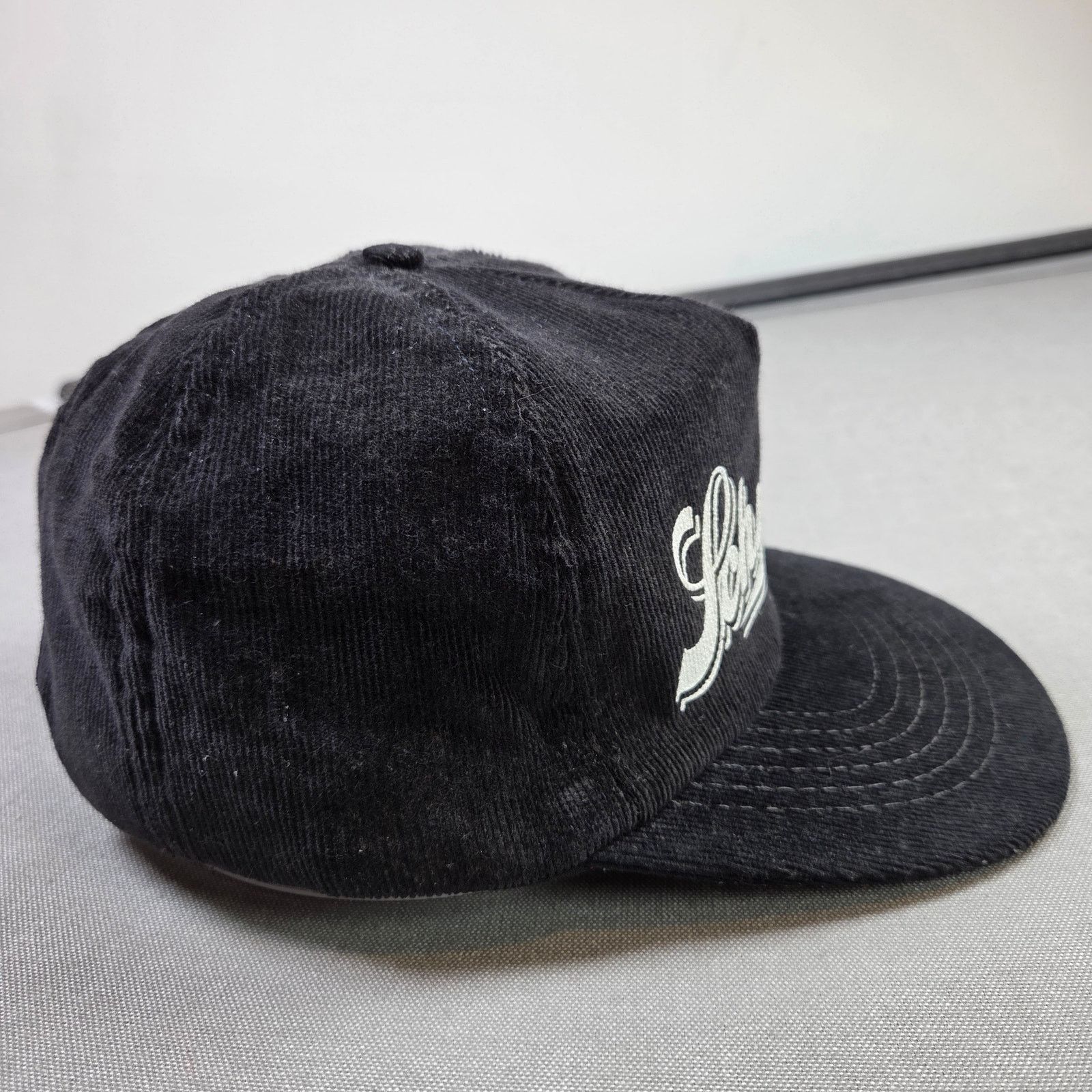 Vintage Schmidt Beer Corduroy USA Snapback Hat Vintage Size ONE SIZE - 4 Thumbnail