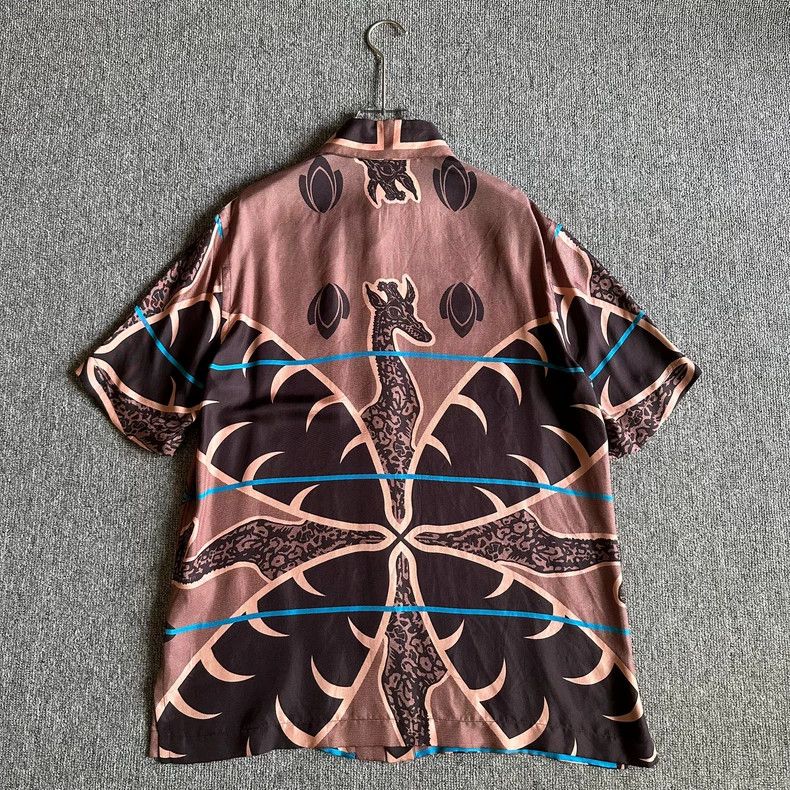 Louis Vuitton Louis Vuitton Changjinlu Zoo Series Silk Shirt Short Sleev Size US S / EU 44-46 / 1 - 4 Thumbnail