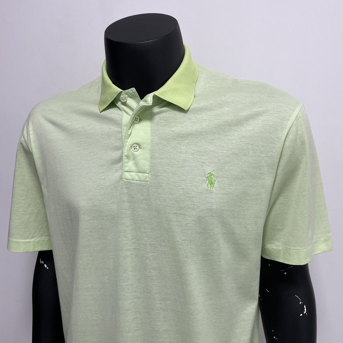 Polo Ralph Lauren × Vintage Vintage Polo Ralph Lauren Polo shirt Size US L / EU 52-54 / 3 - 3 Thumbnail