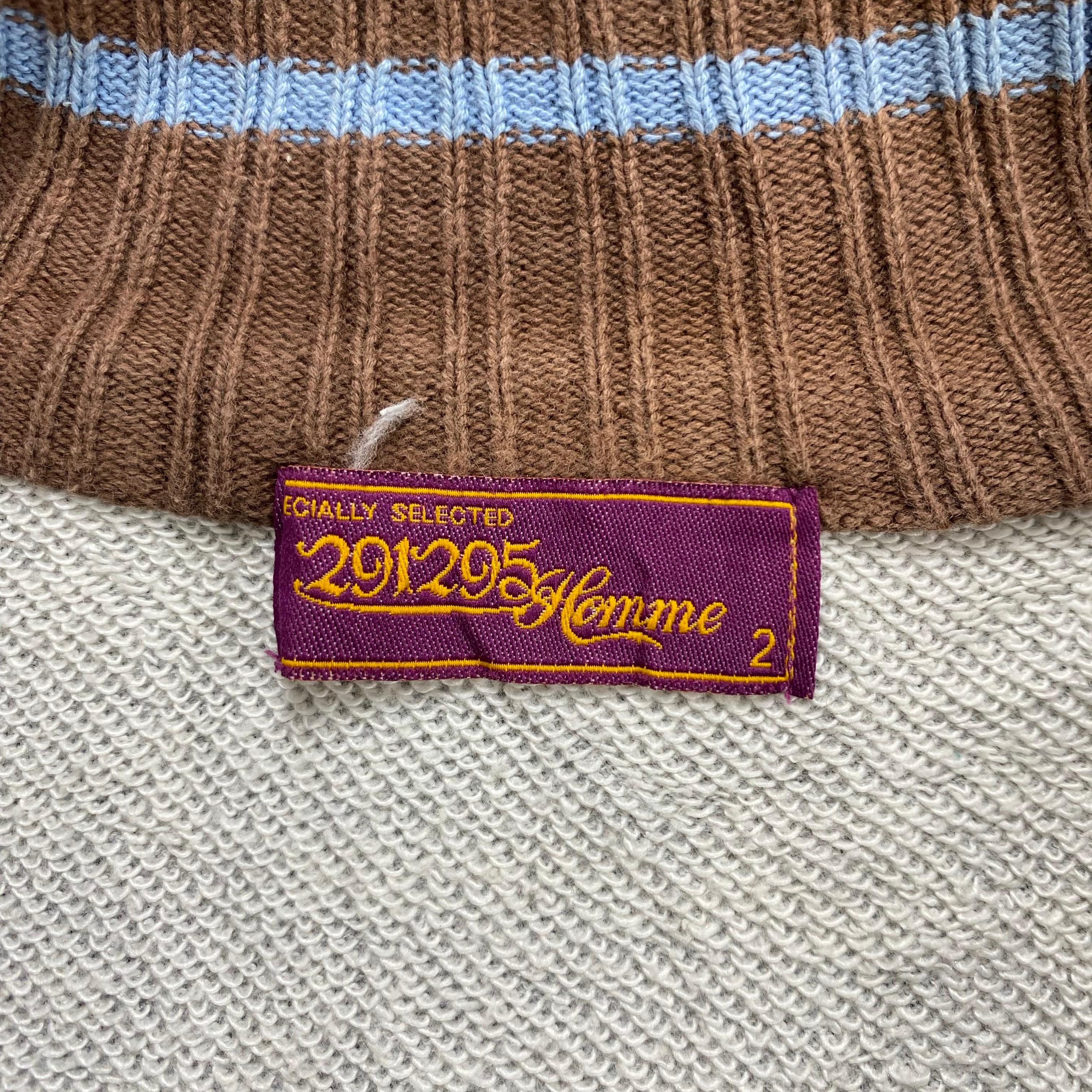 291295=Homme Vintage 291295=Homme Embroidery 2tone Lgb Style Track Jacket Size US M / EU 48-50 / 2 - 12 Thumbnail