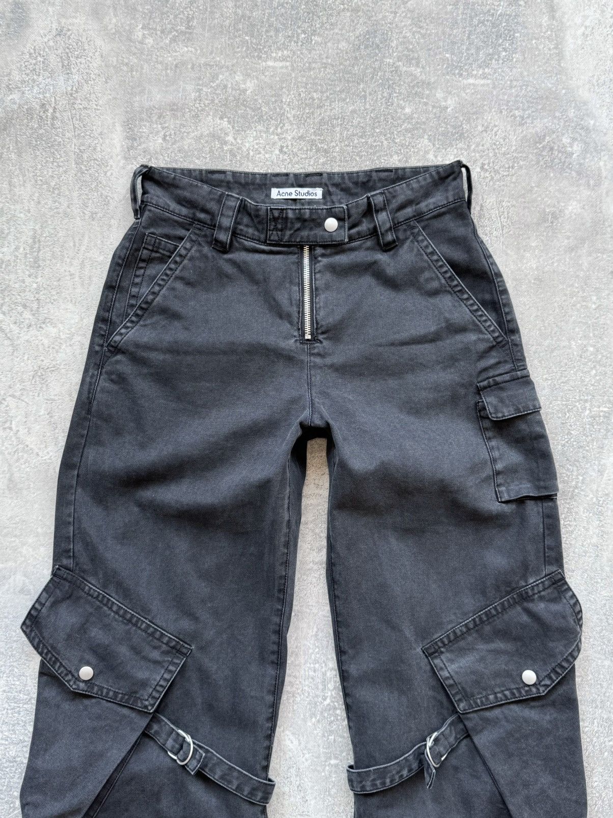Acne Studios Acne Studios Bondage Cargo Trousers Size 29" - 4 Thumbnail