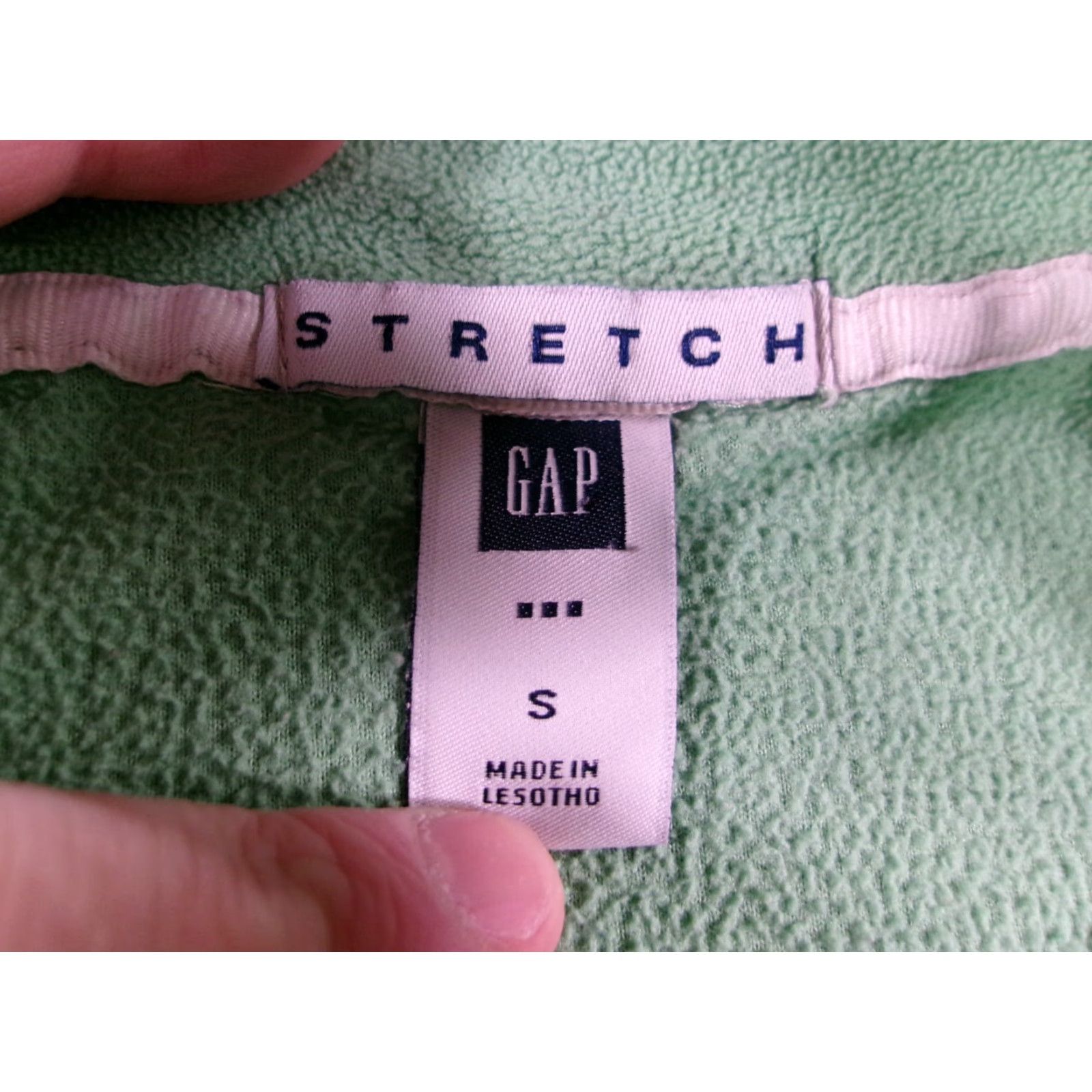Gap Gap Jacket Womens Small Green Quarter Zip Fleece Pullover Causal Capsule Stretch Size S / US 4 / IT 40 - 6 Thumbnail