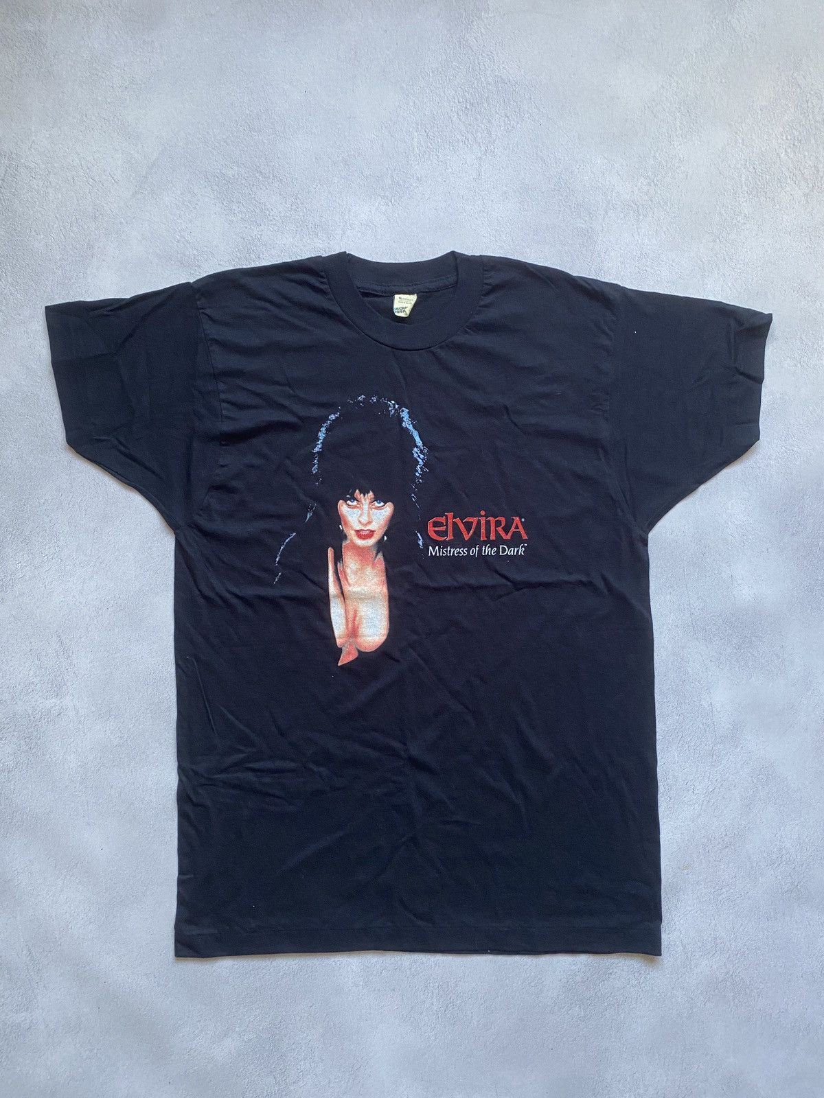 Vintage Vintage 1989 rare Elvira merch Size US XL / EU 56 / 4 - 1 Thumbnail