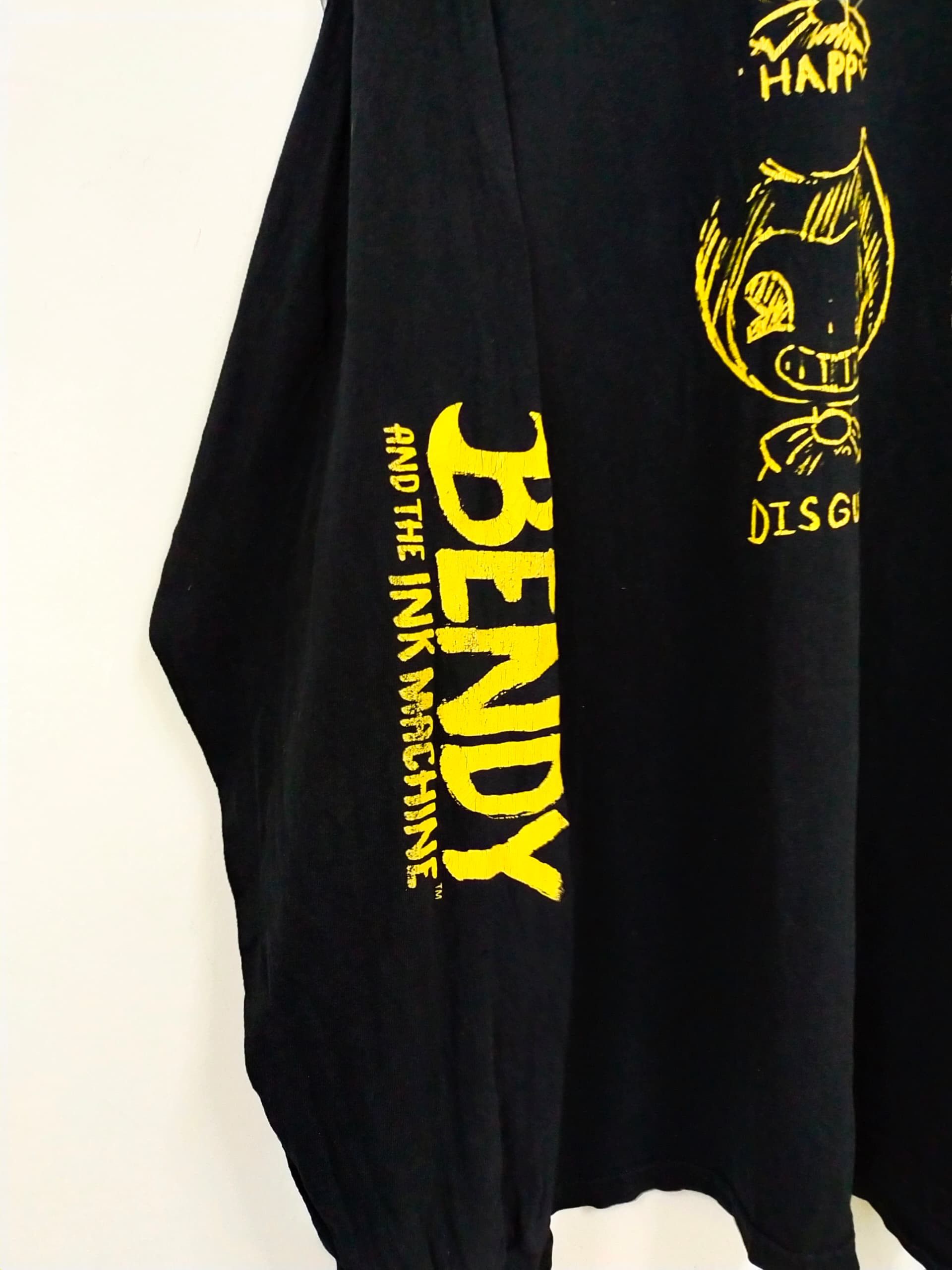 Cartoon Network Vintage Bendy and the Machine Cartoon longsleeve t shirt Size US XL / EU 56 / 4 - 2 Thumbnail