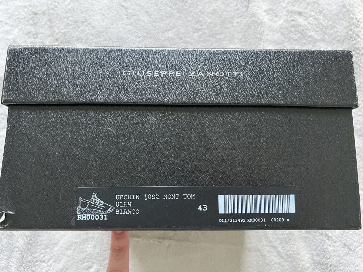 Giuseppe Zanotti Guiseppe Zanotti Urchin Low Sneakers Size US 10 / EU 43 - 3 Thumbnail
