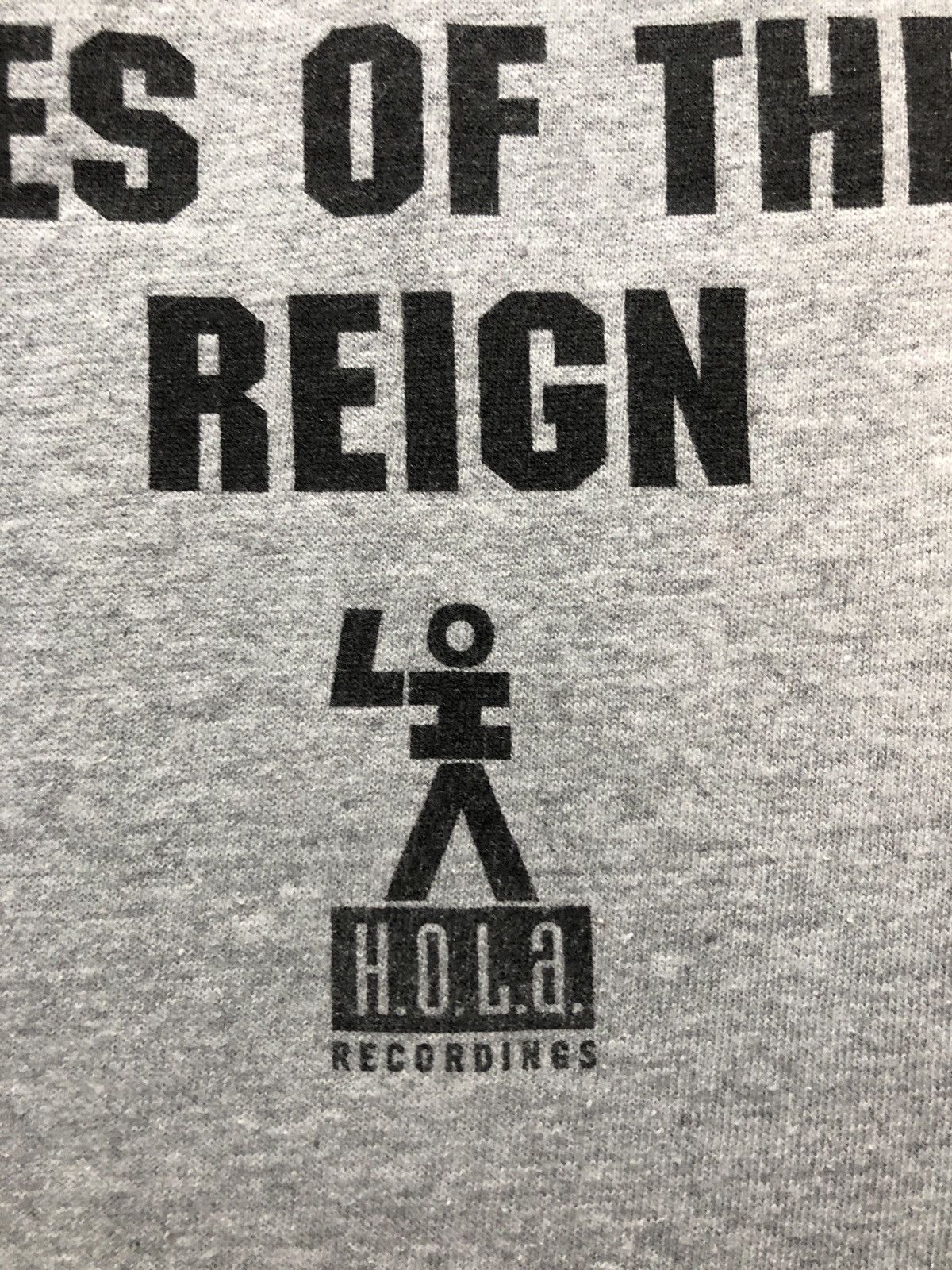 Vintage Vintage Hola Recordings Hurricane G Veronica Reign T-Shirt Size US XL / EU 56 / 4 - 5 Thumbnail