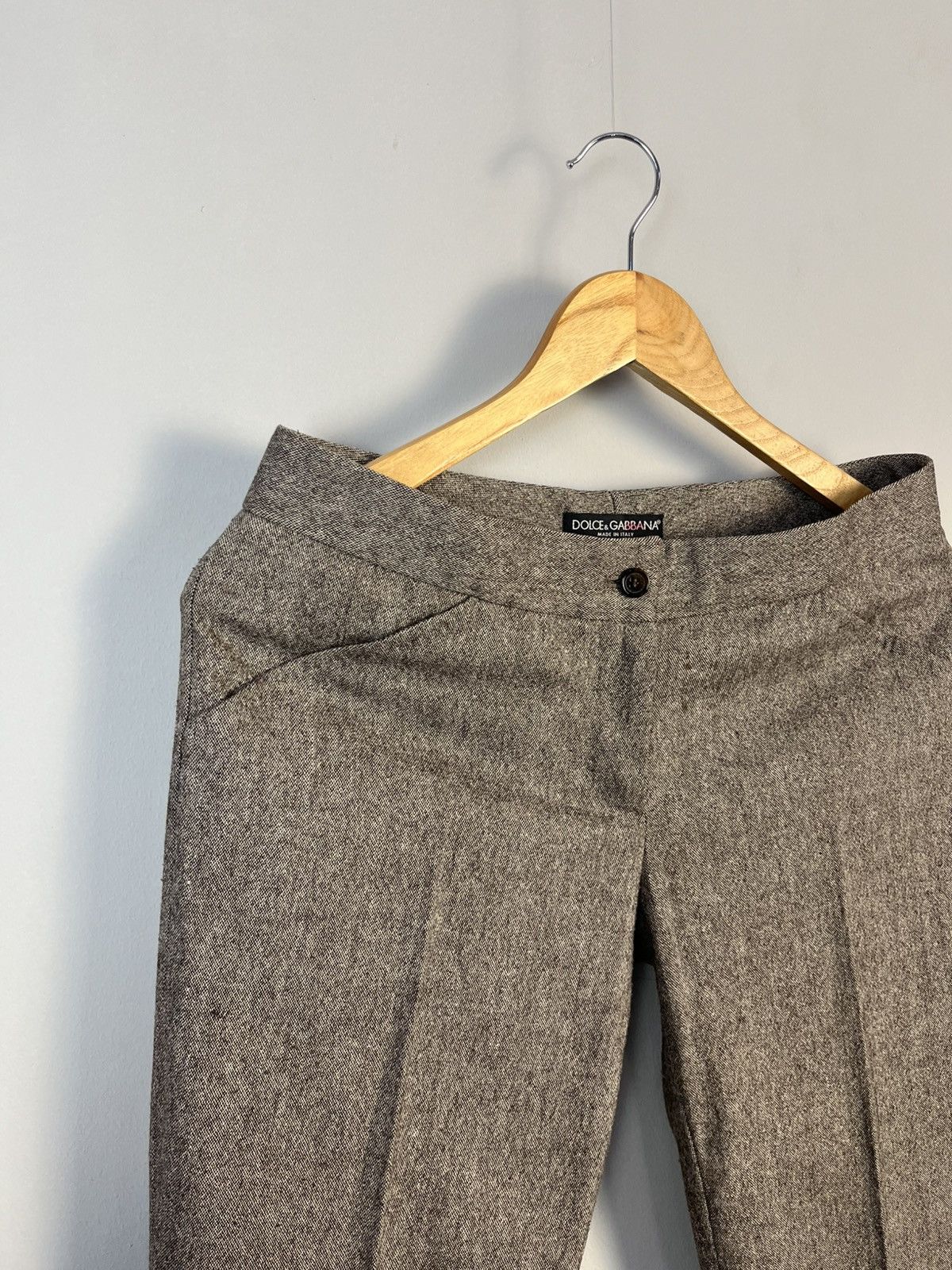 Dolce & Gabbana Dolce & Gabbana D&G Luxury Wool Pants Trousers Made in Italy Size 27" / US 4 / IT 40 - 2 Thumbnail
