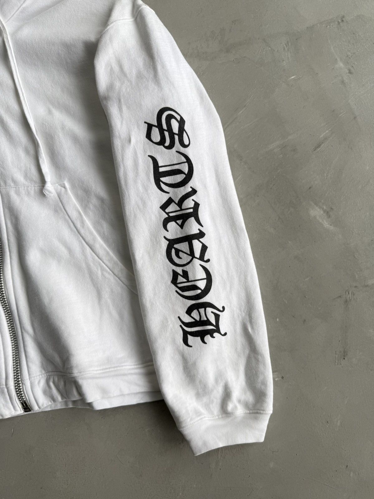 Chrome Hearts Rare 90s - Big Dagger FUCK YOU Zip Hoodie Size US S / EU 44-46 / 1 - 5 Thumbnail