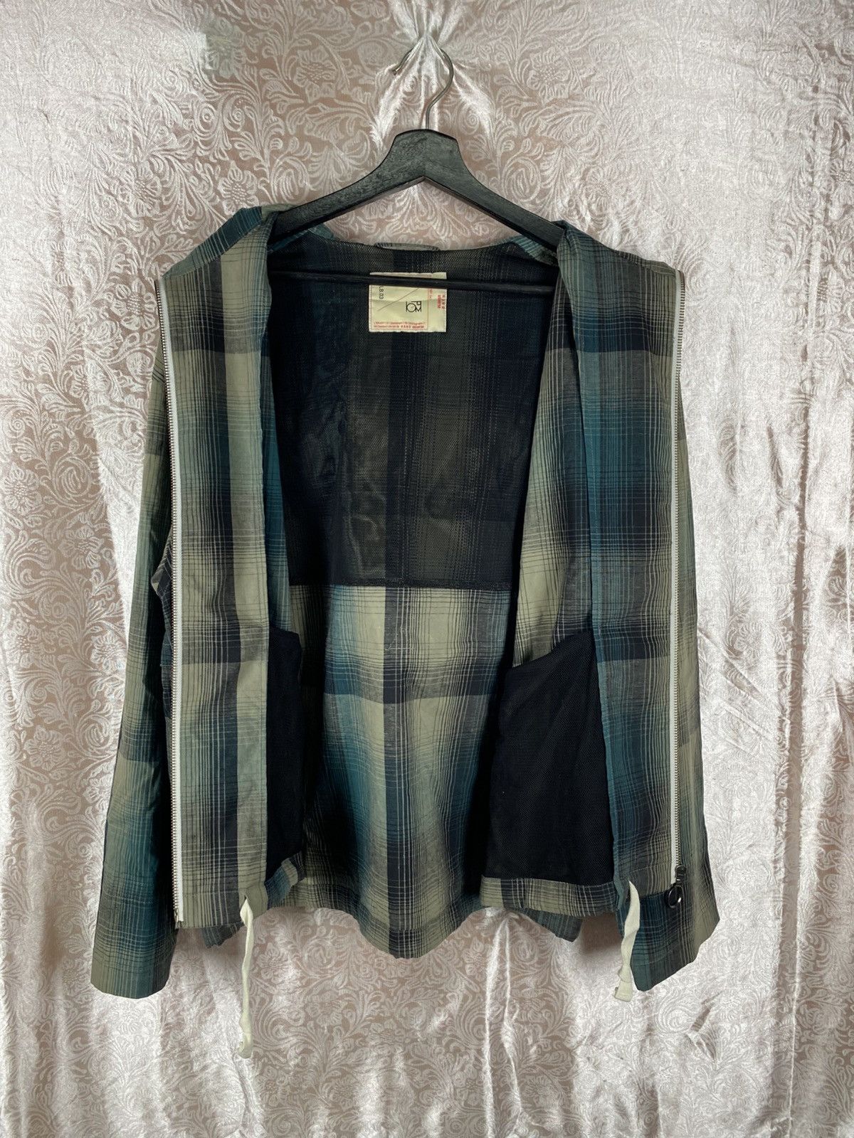 NANO universe Vintage NANO universe LB.03 Plaid Hooded Jacket Japanese Size US M / EU 48-50 / 2 - 7 Thumbnail